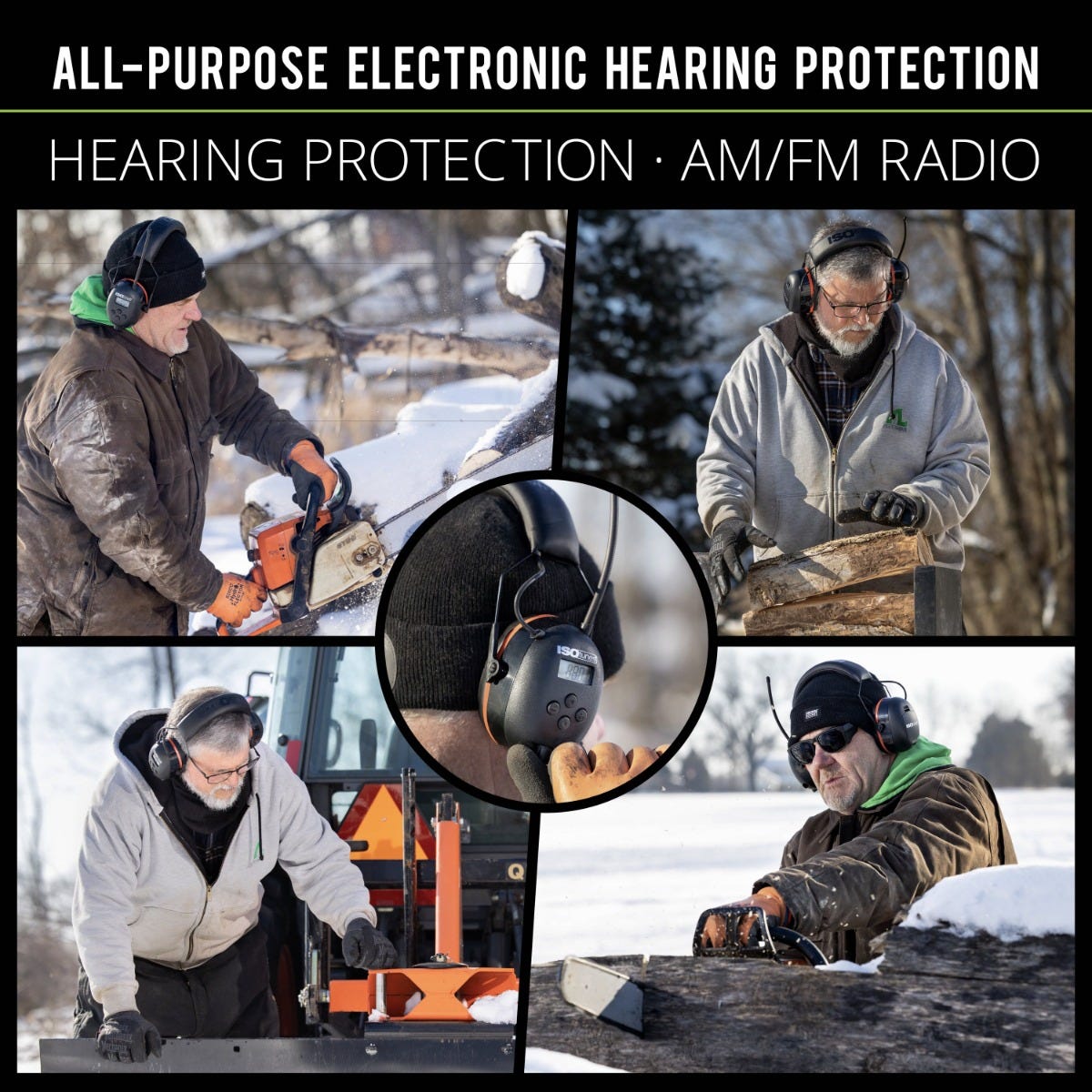 ISOTunes IT-91 AIR DEFENDER AM/FM Noise Isolating Earmuff