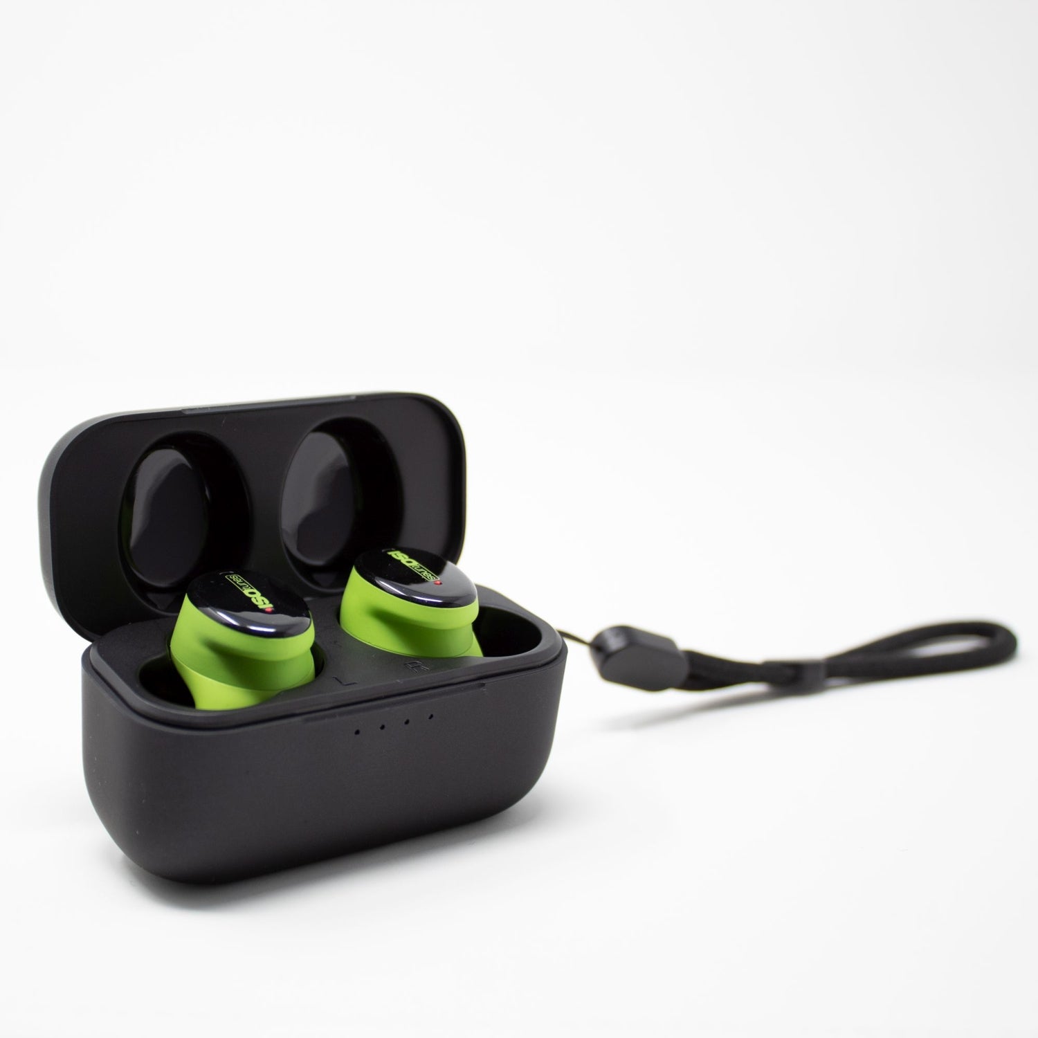 ISOtunes IT-15 FREE Aware True Wireless Bluetooth Earbuds - Safety Green, Ambient Listening Technology