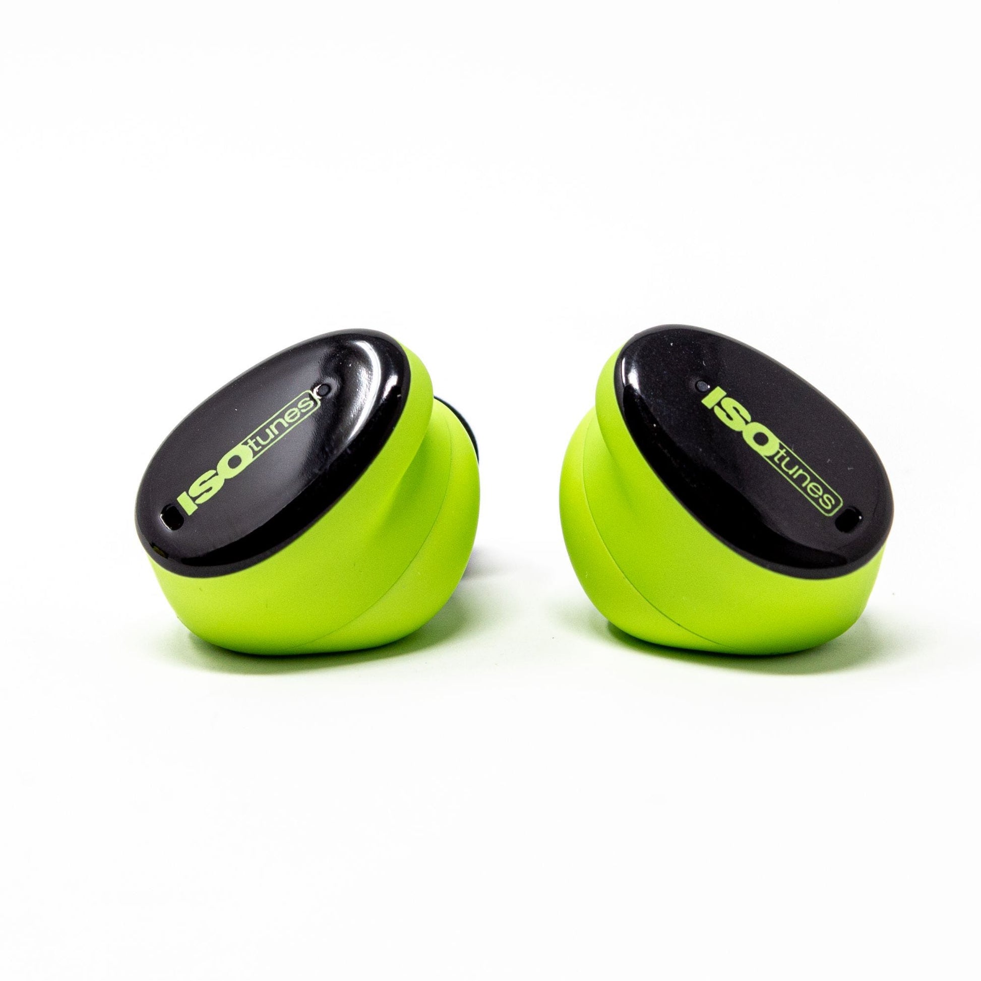 ISOtunes IT-15 FREE Aware True Wireless Bluetooth Earbuds - Safety Green, Ambient Listening Technology