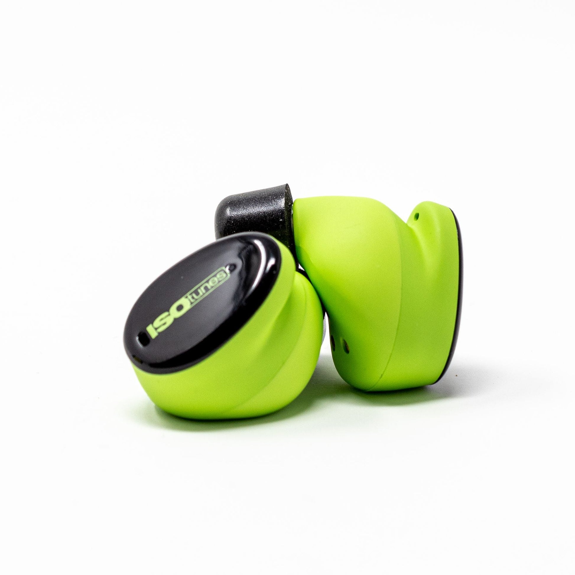 ISOtunes IT-15 FREE Aware True Wireless Bluetooth Earbuds - Safety Green, Ambient Listening Technology