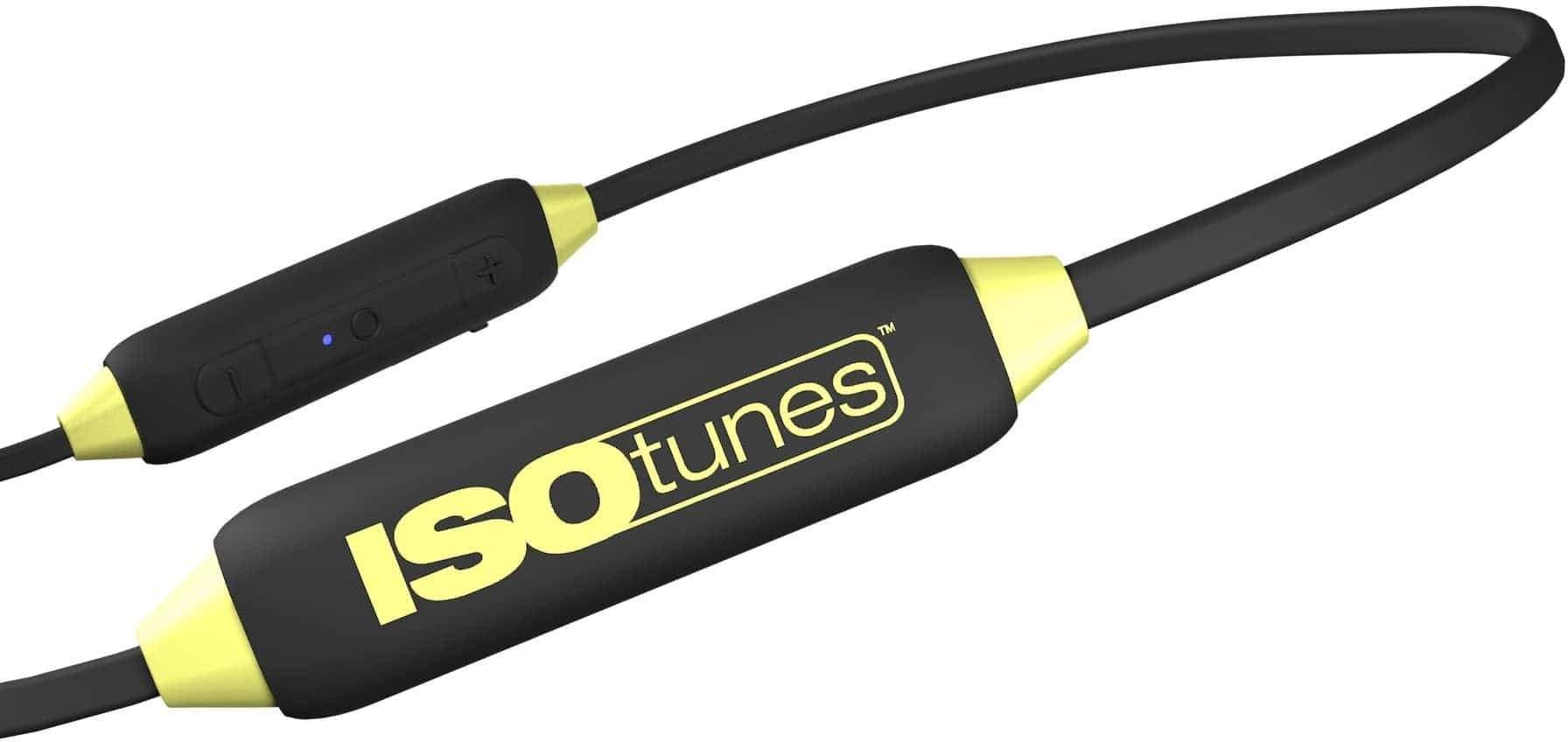 ISOtunes IT-22 XTRA 2.0 Bluetooth Safety Yellow OSHA-Approved Earbuds