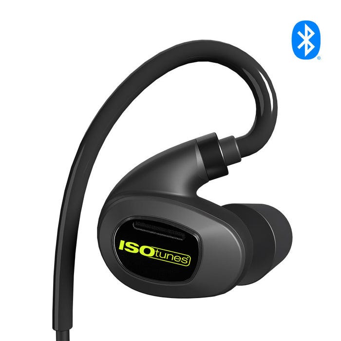 ISOTunes IT-23B PRO 3.0 Bluetooth Earbuds, Matte Black