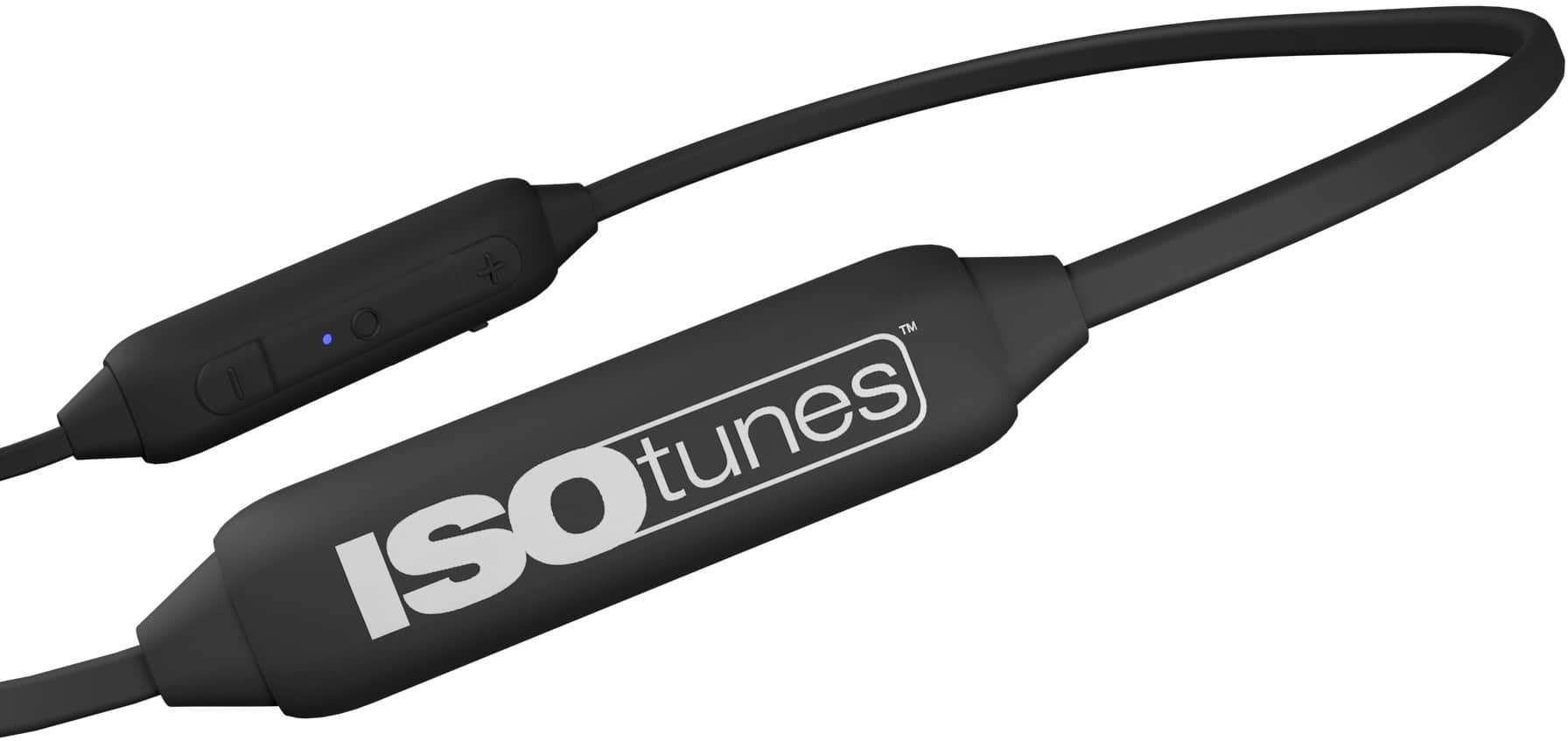 ISOtunes IT-27 XTRA 2.0 Bluetooth OSHA-Approved Matte Black Earbuds