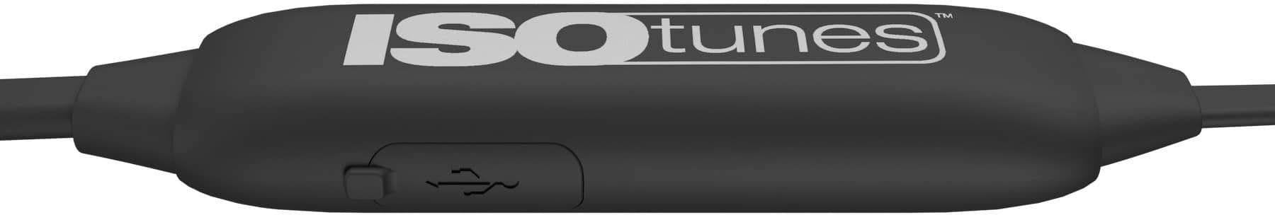 ISOtunes IT-27 XTRA 2.0 Bluetooth OSHA-Approved Matte Black Earbuds