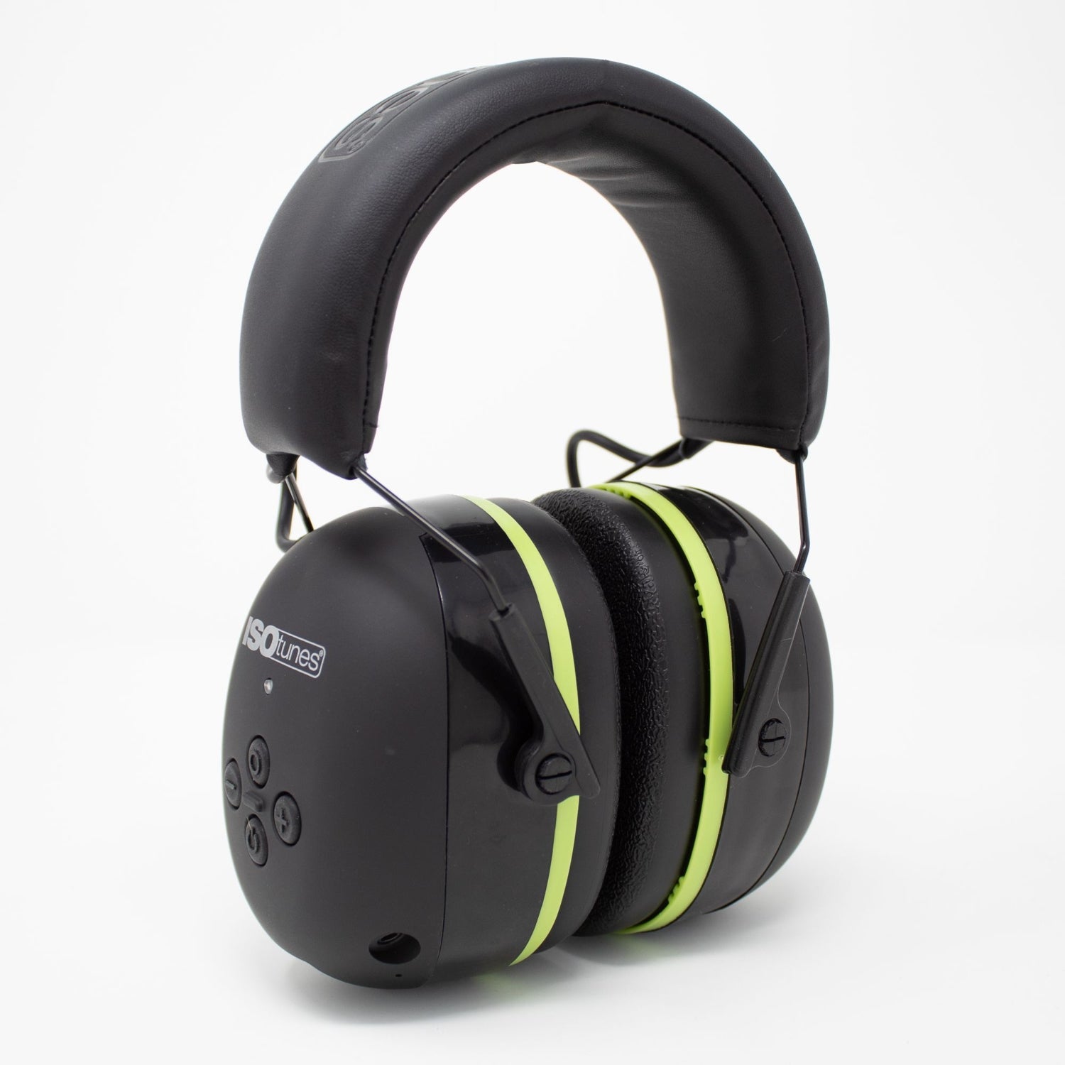 ISOtunes IT-46 AIR DEFENDER Bluetooth Earmuff - Black/Safety Green
