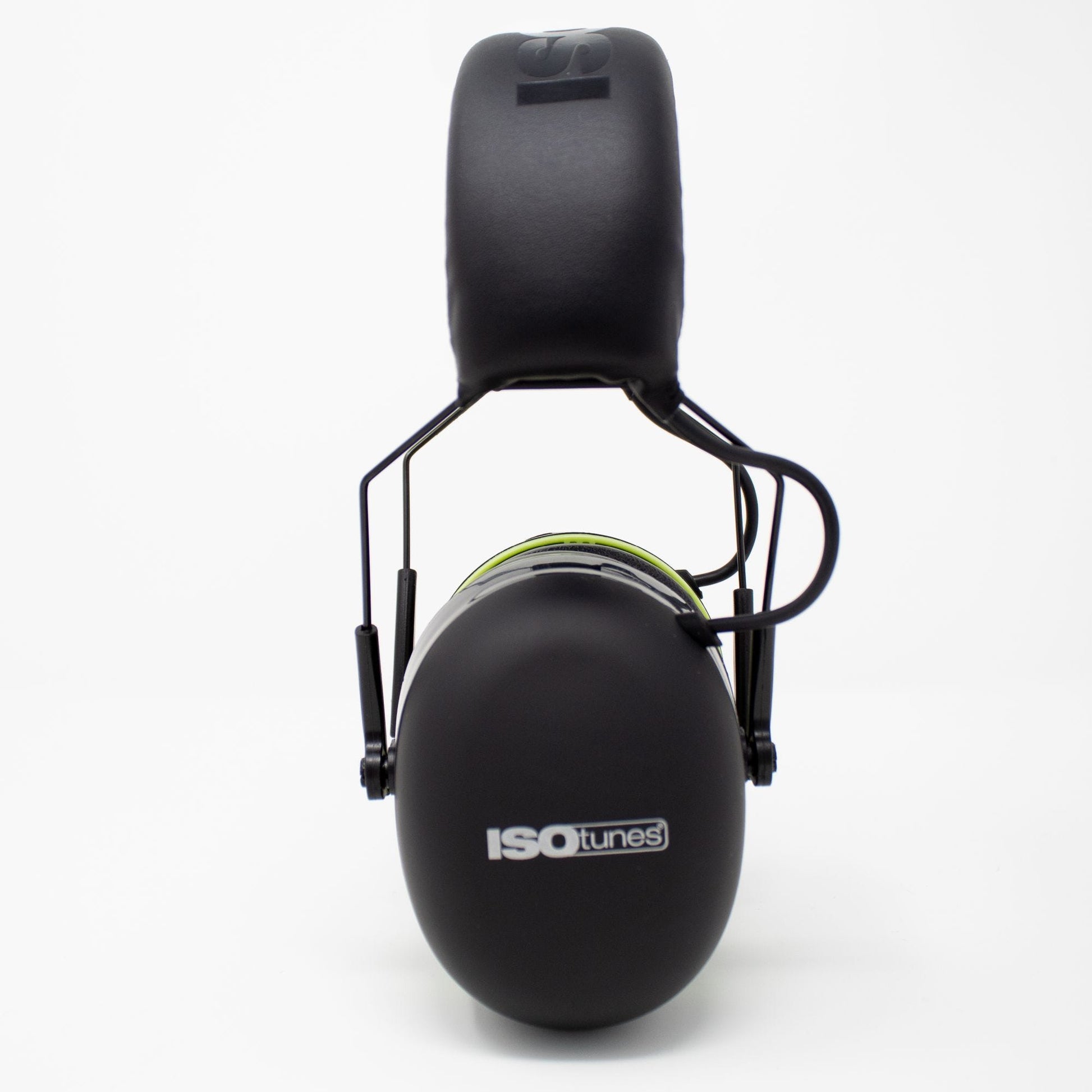 ISOtunes IT-46 AIR DEFENDER Bluetooth Earmuff - Black/Safety Green