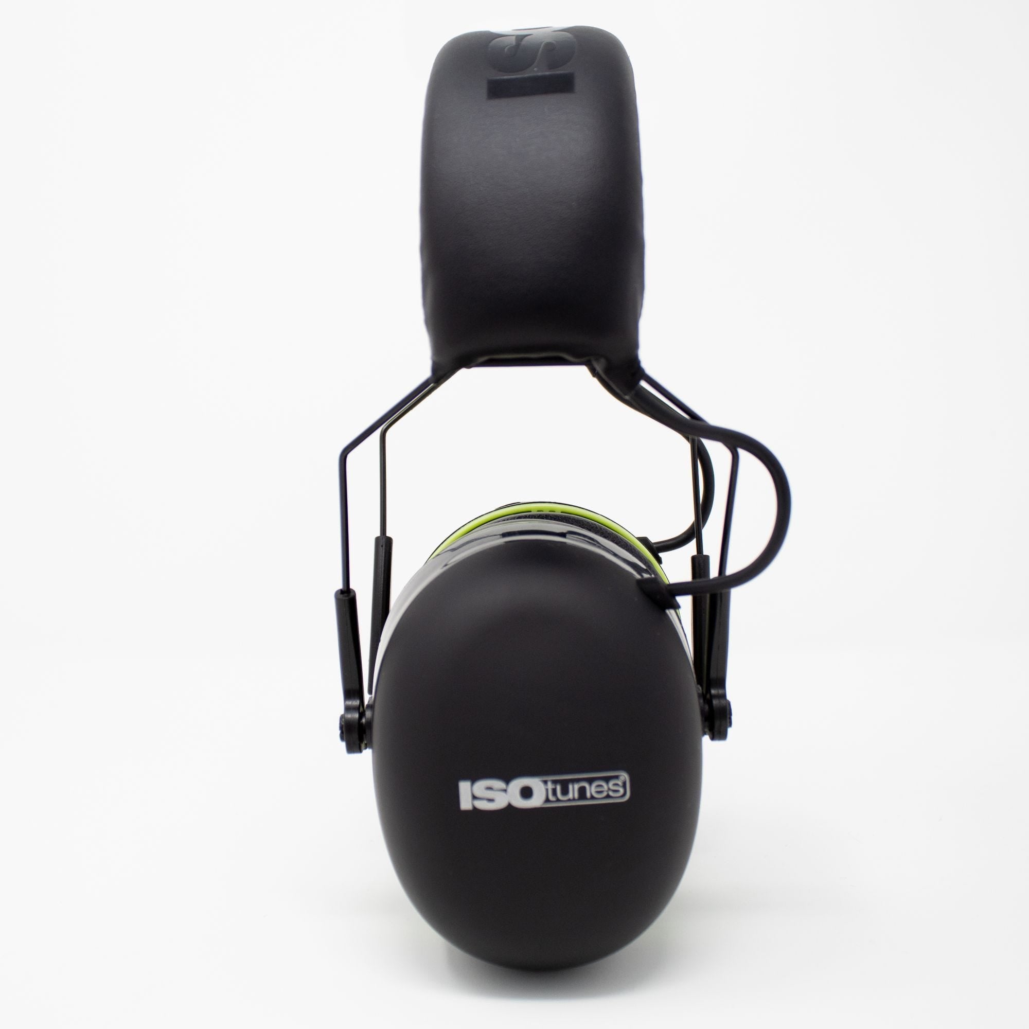 ISOtunes IT-46 AIR DEFENDER Bluetooth Earmuff - Black/Safety Green