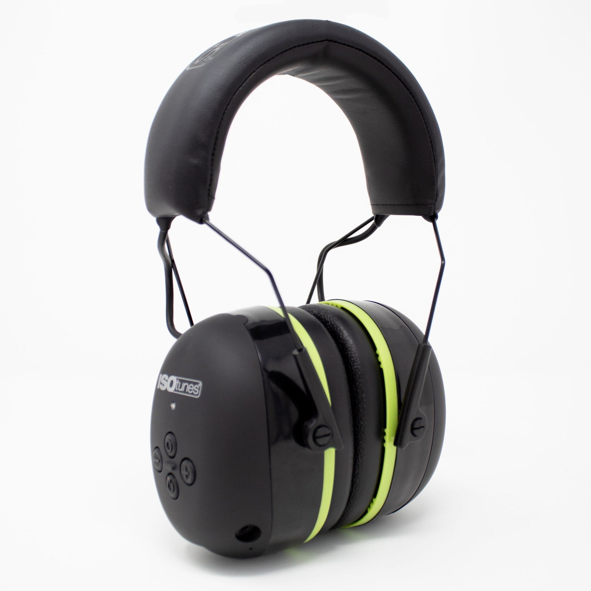 ISOtunes IT-46 AIR DEFENDER Bluetooth Earmuff - Black/Safety Green