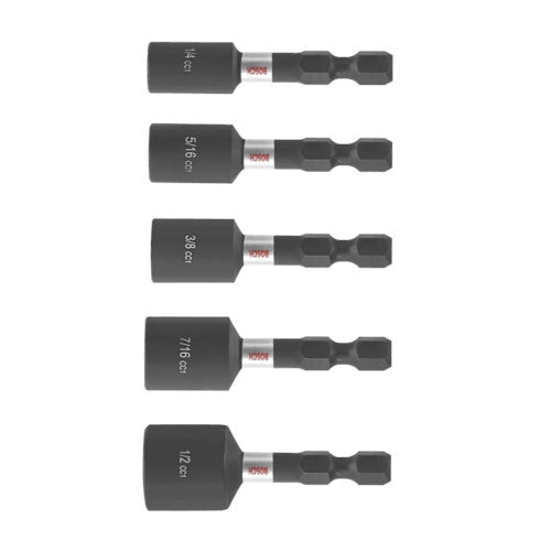 Bosch ITDNSV105 5-Piece Driven 1-7/8-in. Impact Nutsetter Set