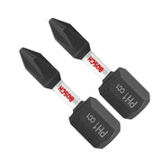 Bosch ITDPH1102 2-Piece Driven 1-in. Impact Phillips #1 Insert Bits