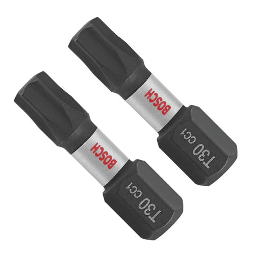 Bosch ITDT30202 2-Piece Driven 2-in. Impact Torx #30 Power Bits