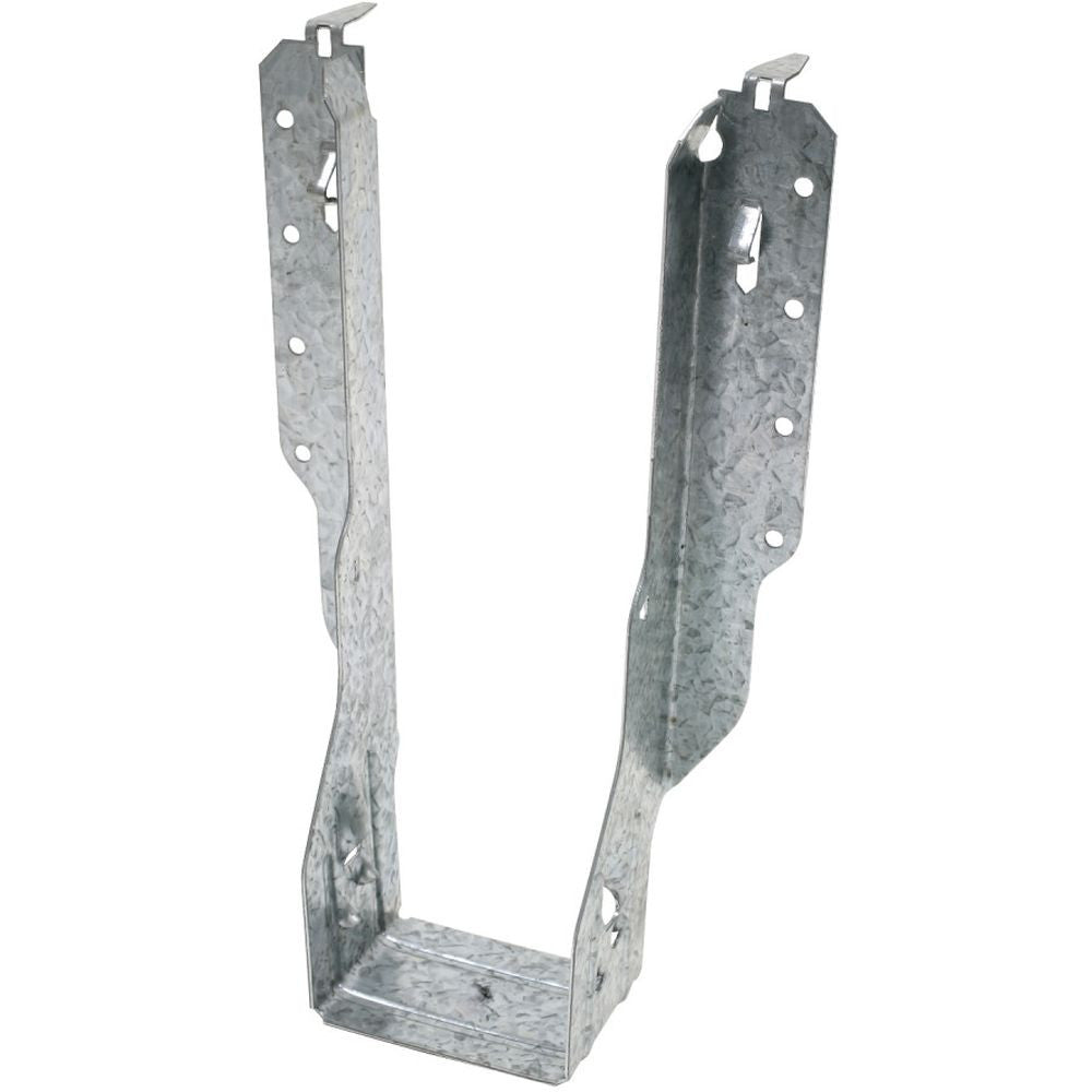 Simpson Strong-Tie IUS2.56/9.5 IUS Galvanized Face-Mount Joist Hanger for 2-1/2-in. x 9-1/2-in. Engineered Wood