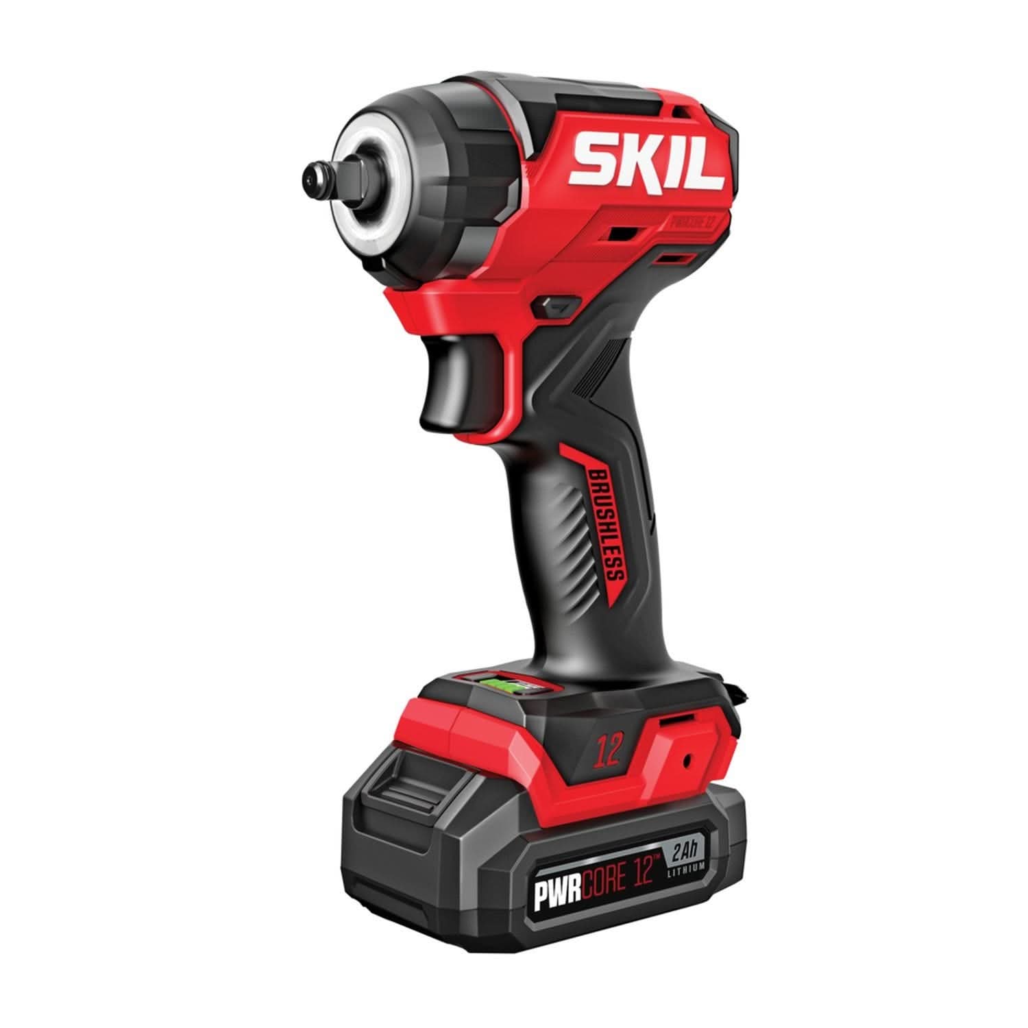 SKIL IW6744A-10 PWR CORE 12 Brushless 12V 3/8 IN. Impact Wrench Kit