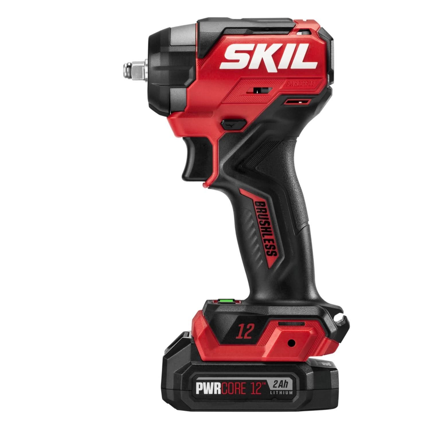 SKIL IW6744A-10 PWR CORE 12 Brushless 12V 3/8 IN. Impact Wrench Kit
