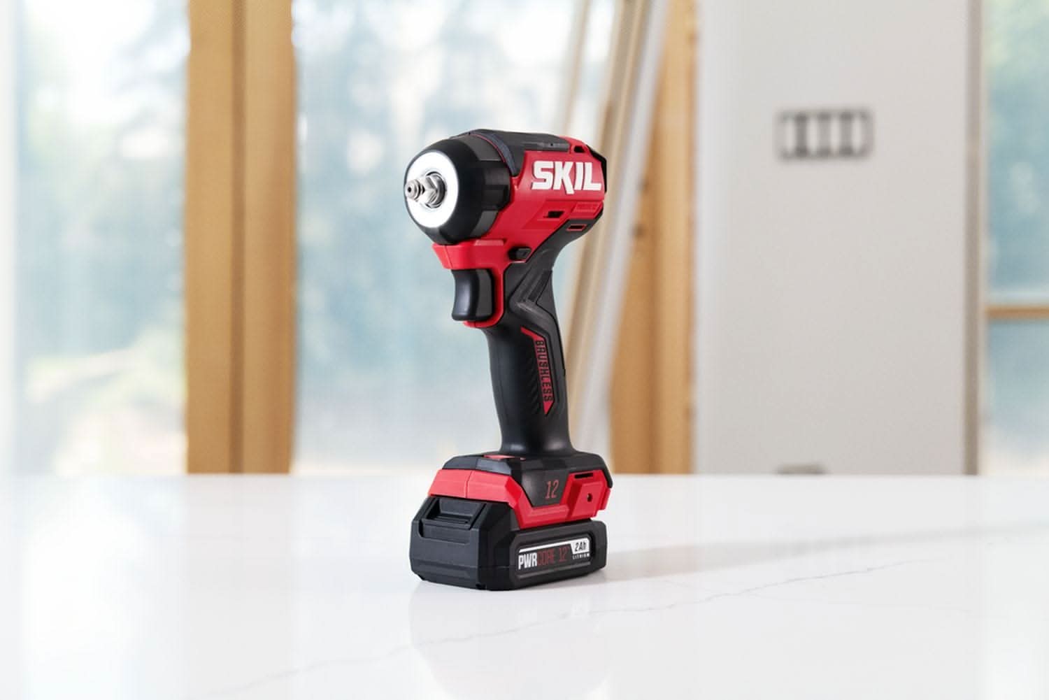 SKIL IW6744A-10 PWR CORE 12 Brushless 12V 3/8 IN. Impact Wrench Kit