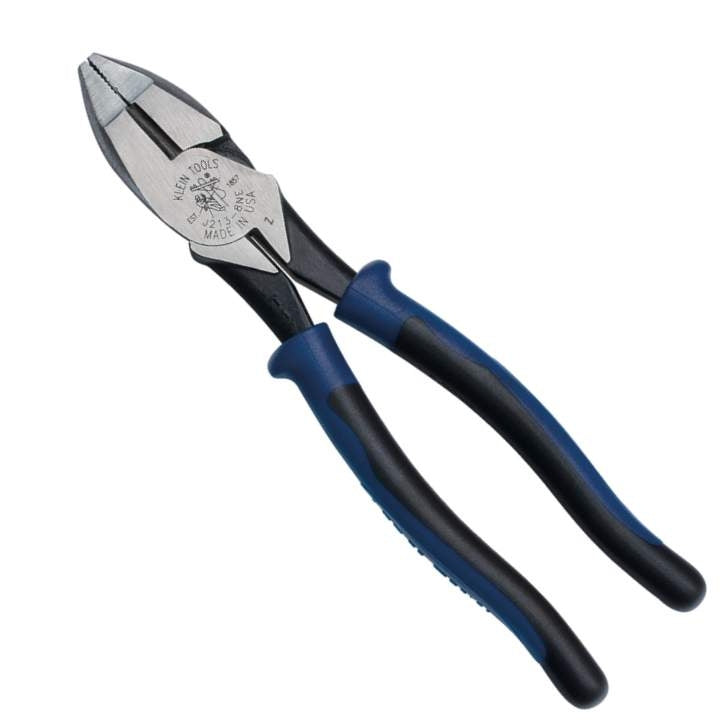 Klein J2138NE 8'' (203 mm) Journeyman High-Leverage Side-Cutting Pliers