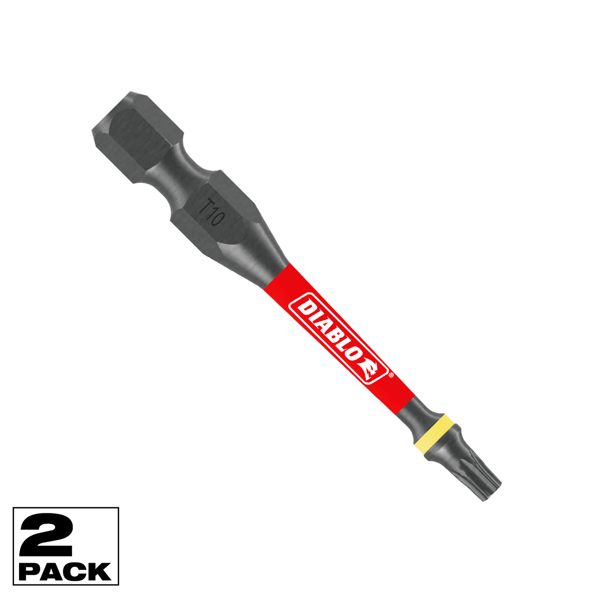 Diablo 2 in. Torx Security T10 Drive Bit (DTH102P2)