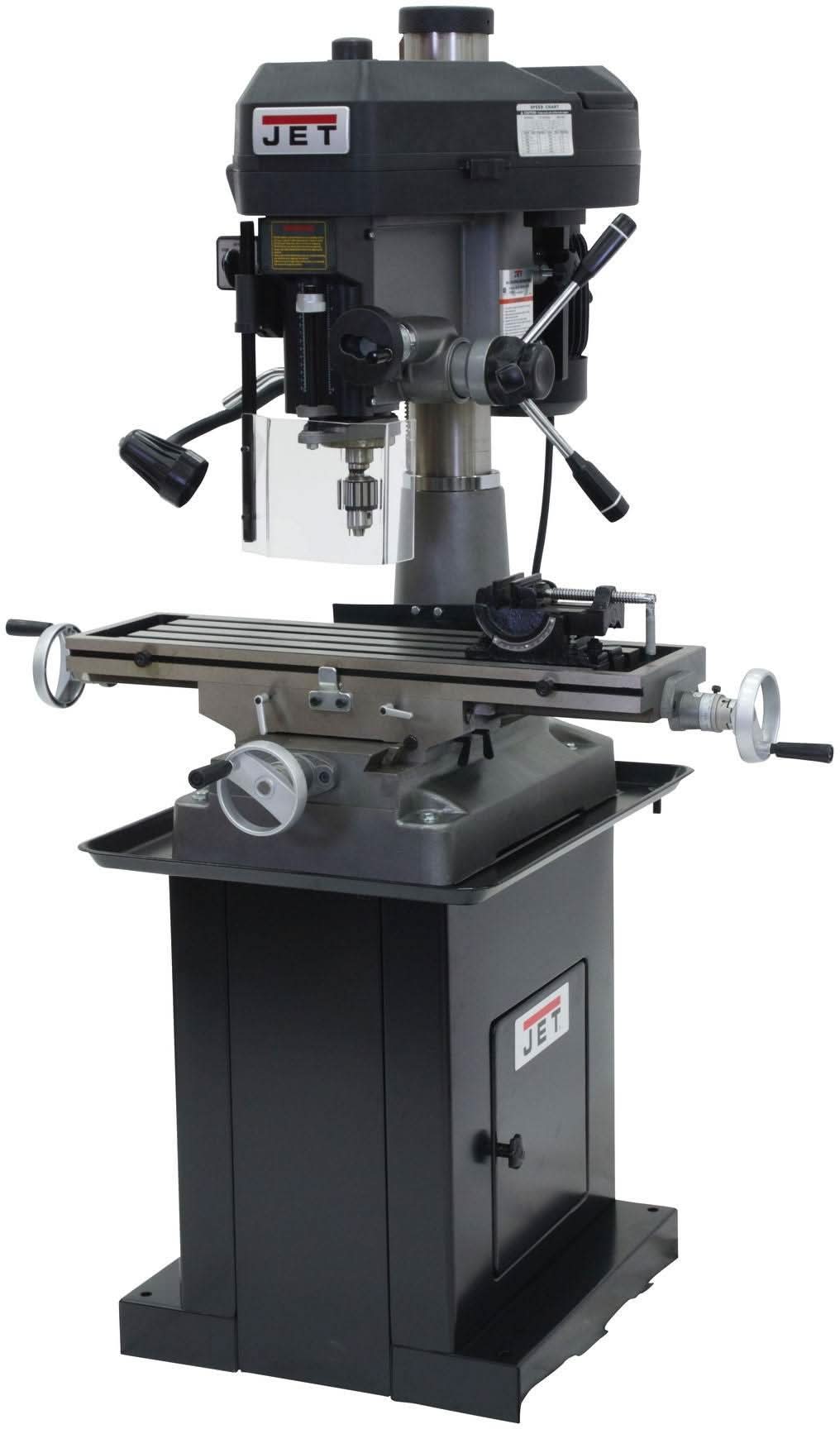 Jet 350018 JMD-18 Mill/Drill With R-8 Taper 115/230V 1Ph