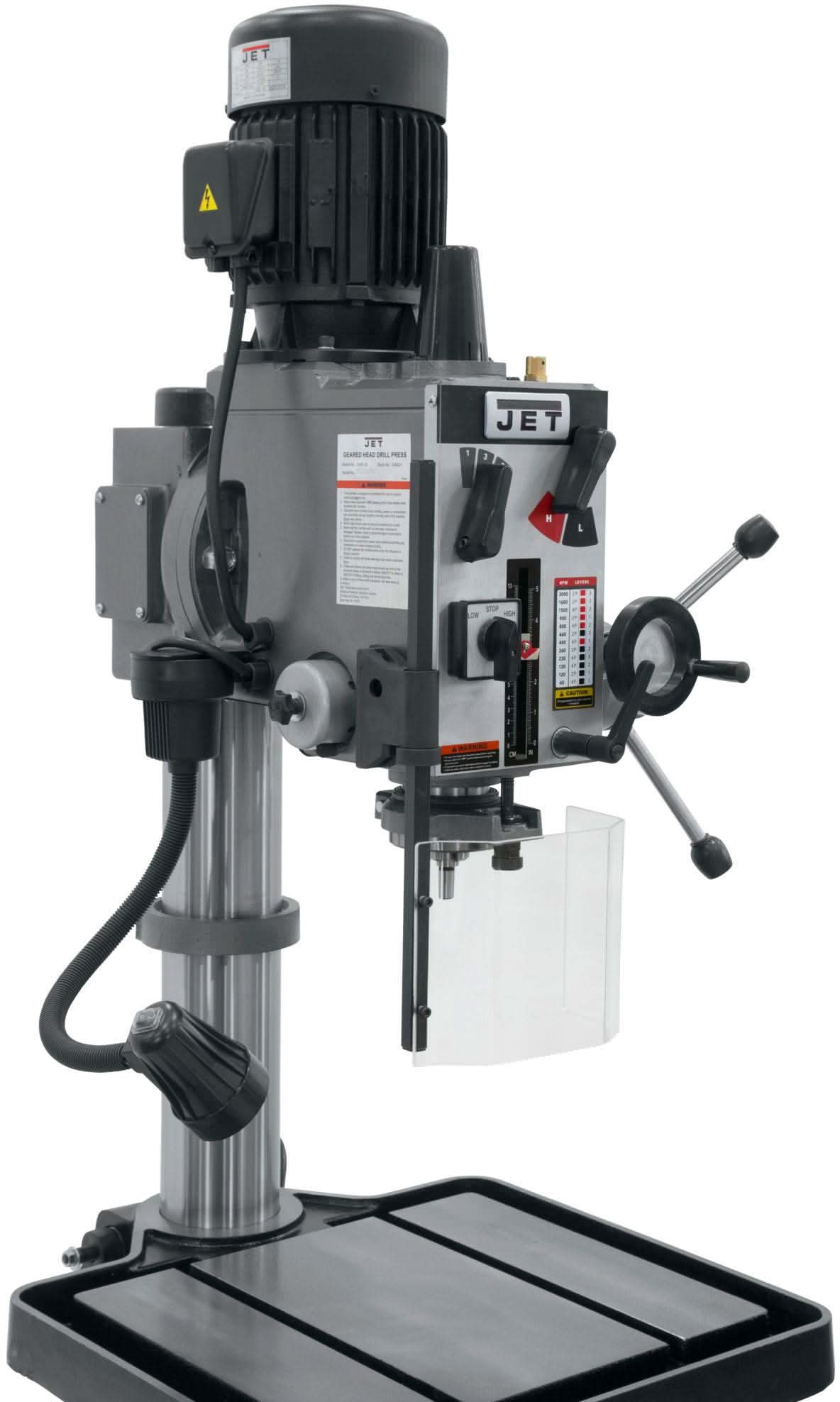 Jet 354020 GHD-20, 20" Gear Head Drill Press 230V, 3Ph