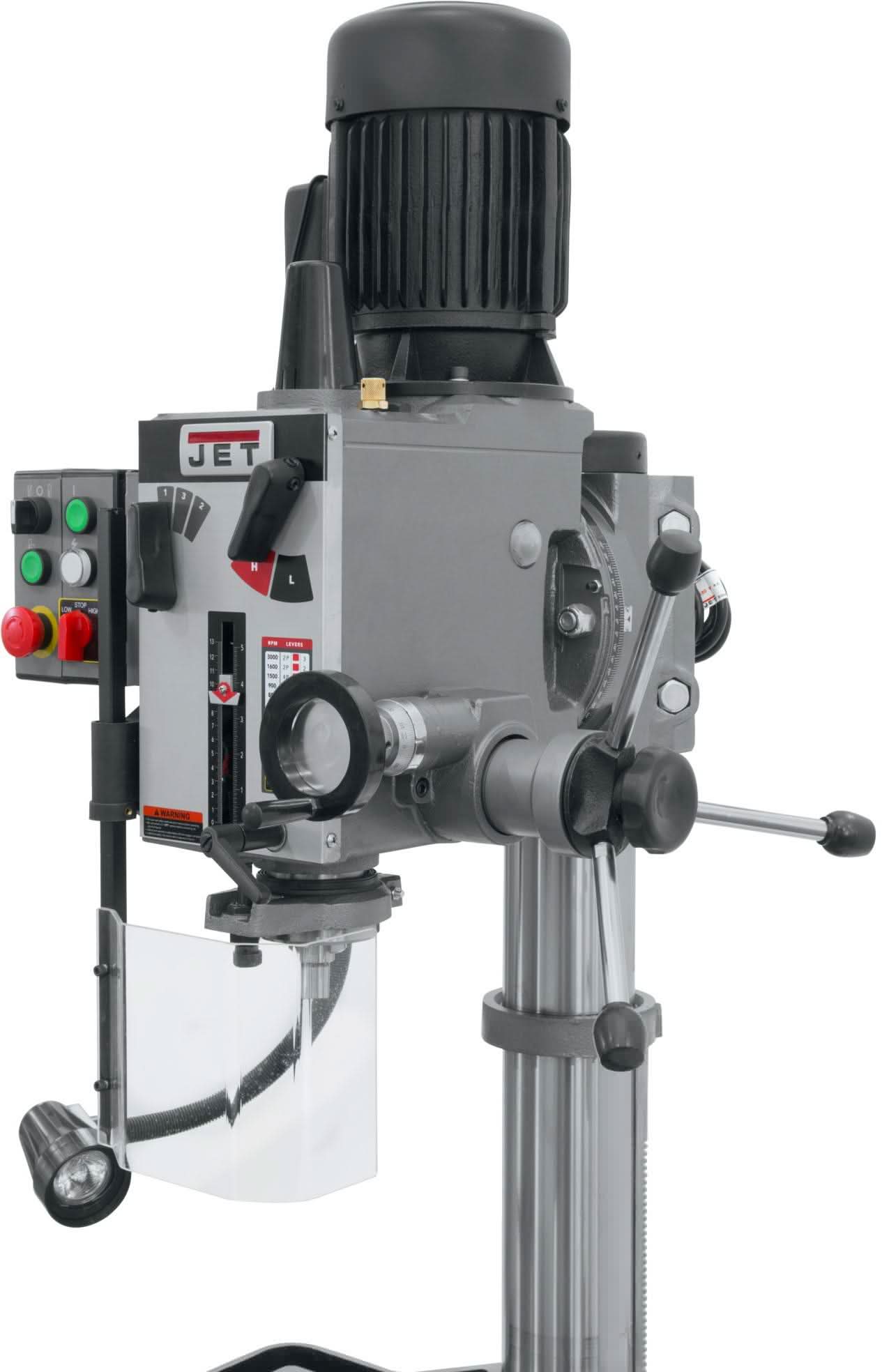 Jet 354022 GHD-20T, 20" Gear Head Tapping Drill Press 230V, 3Ph