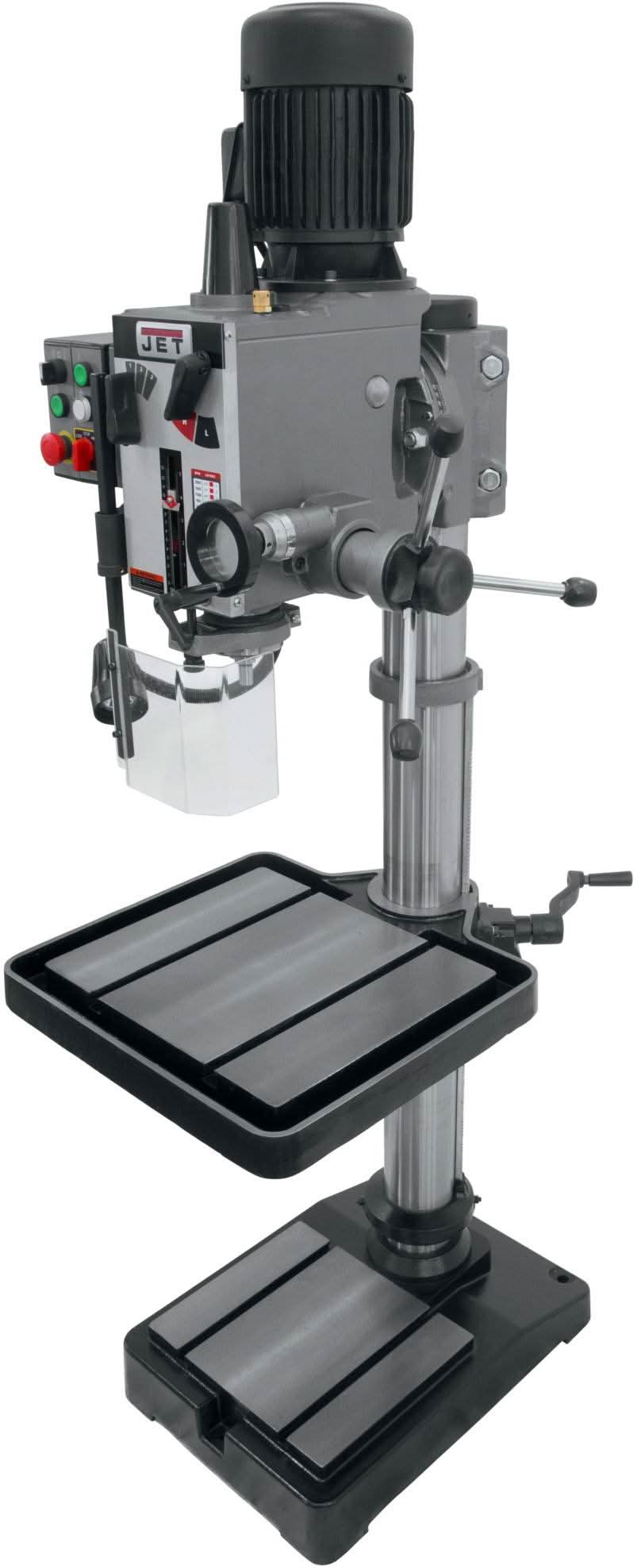 Jet 354022 GHD-20T, 20" Gear Head Tapping Drill Press 230V, 3Ph
