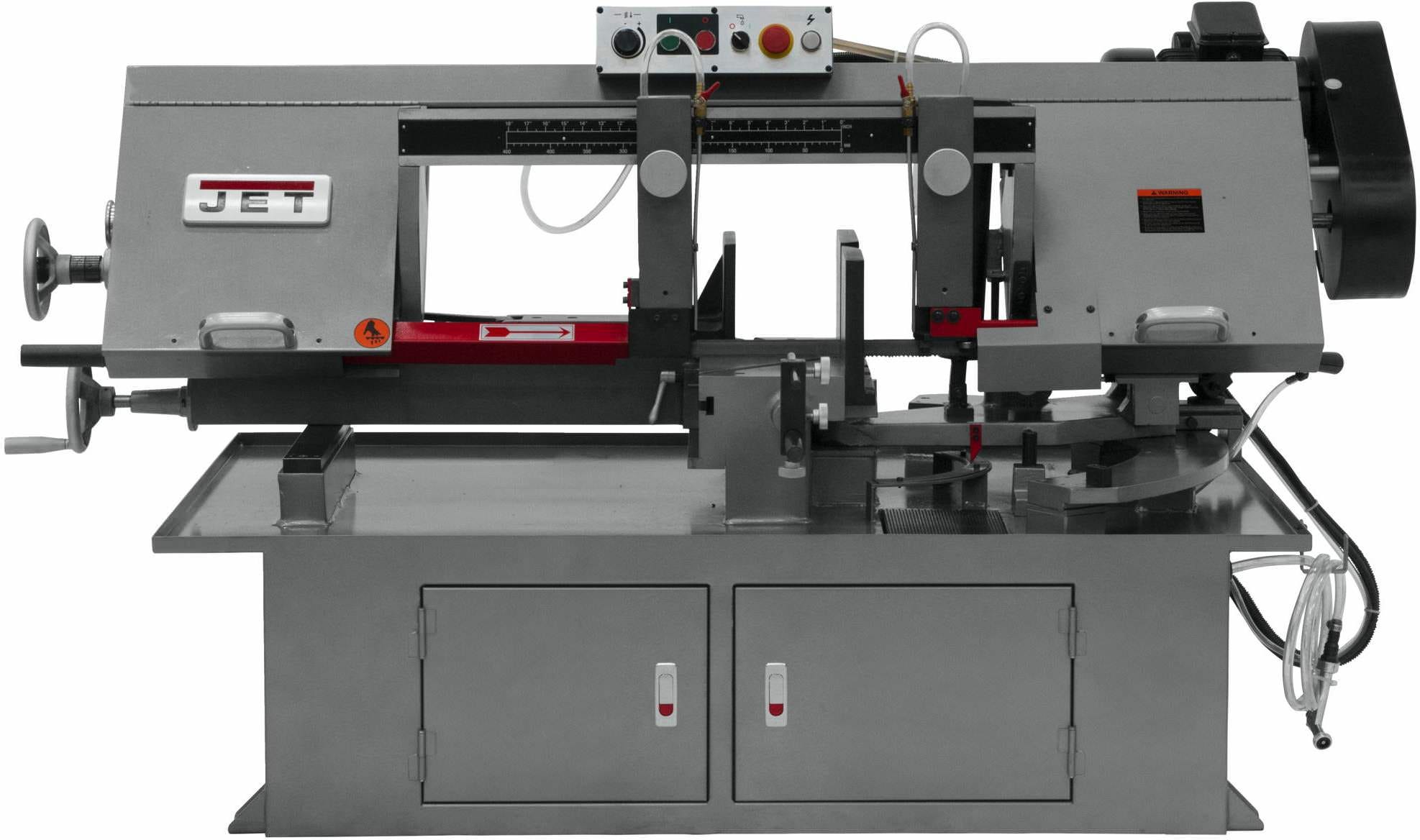 Jet 413410 MBS-1018-3 , 10" x 18" Horizontal Dual Mitering Bandsaw