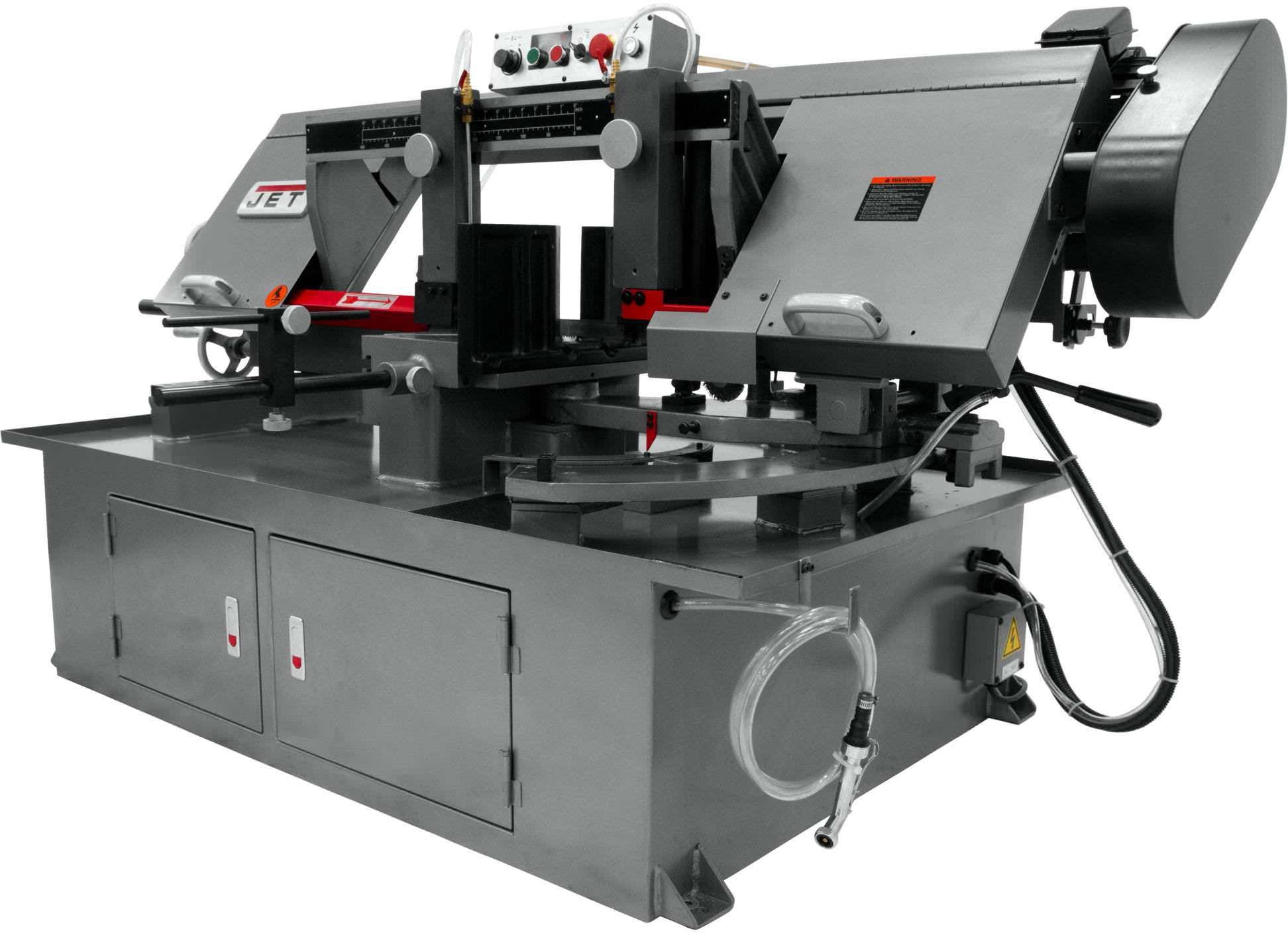 Jet 413410 MBS-1018-3 , 10" x 18" Horizontal Dual Mitering Bandsaw