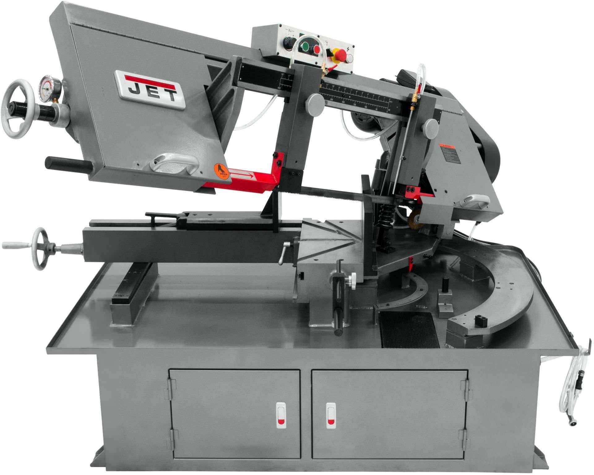 Jet 413411 MBS-1018-1 , 10" x 18" Horizontal Dual Mitering Bandsaw