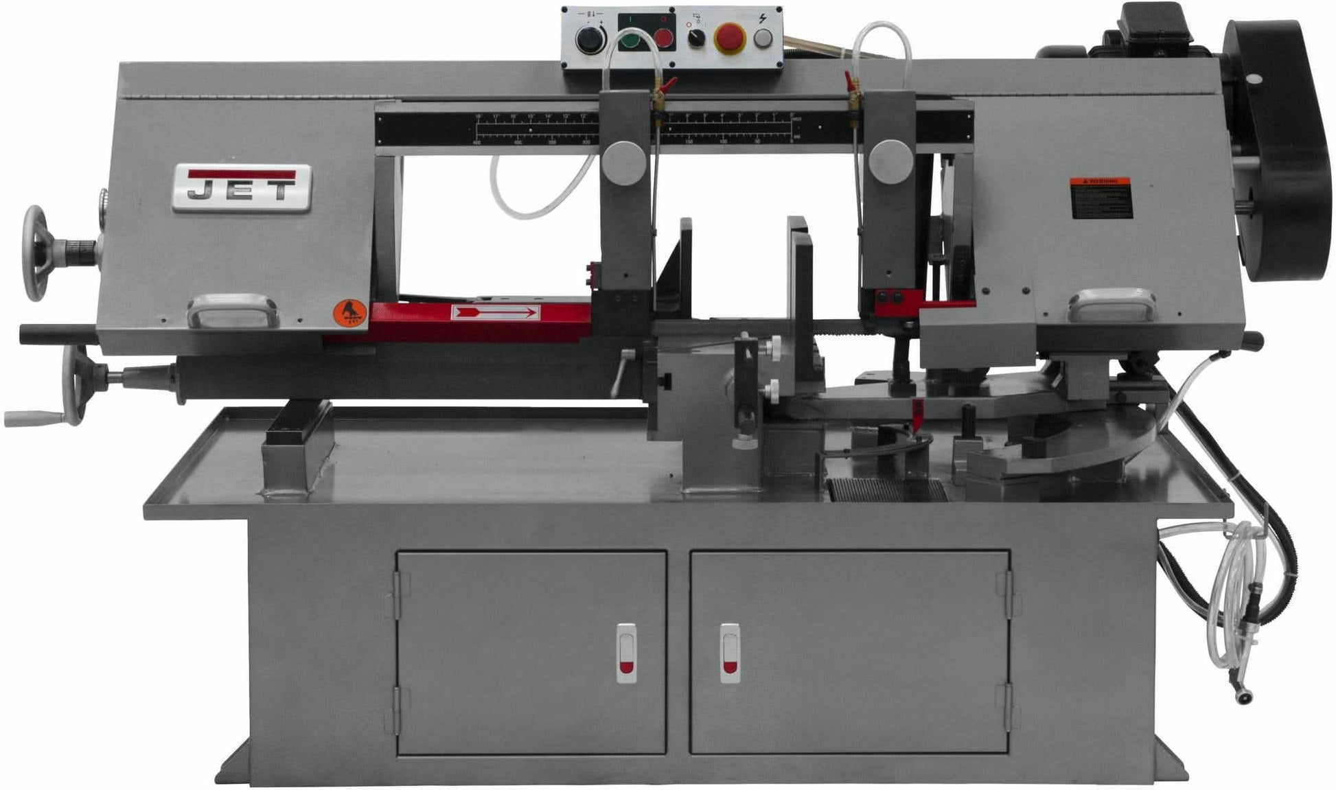 Jet 413411 MBS-1018-1 , 10" x 18" Horizontal Dual Mitering Bandsaw