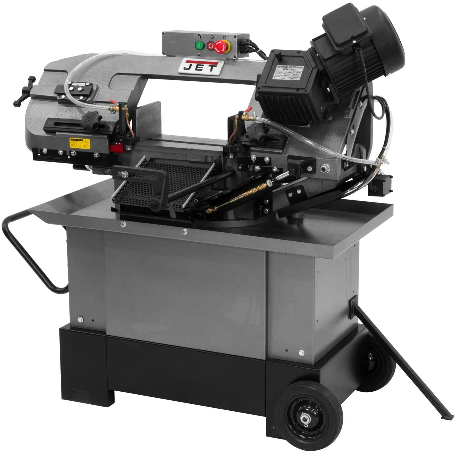 Jet 413452 HVBS-710G, 7" x 10-1/2" Horizontal/Vertical Mitering Geared Head Bandsaw