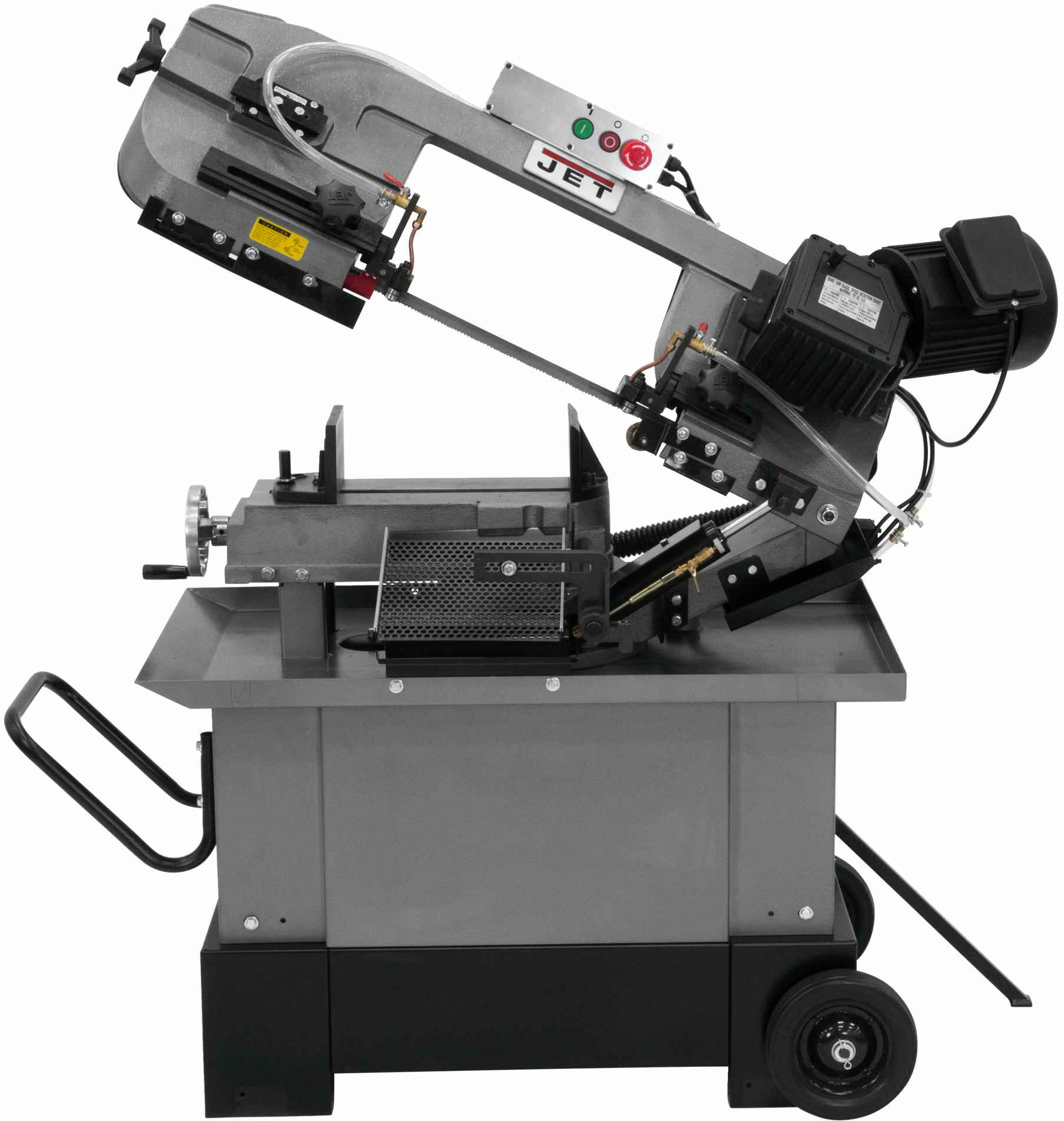 Jet 413452 HVBS-710G, 7" x 10-1/2" Horizontal/Vertical Mitering Geared Head Bandsaw