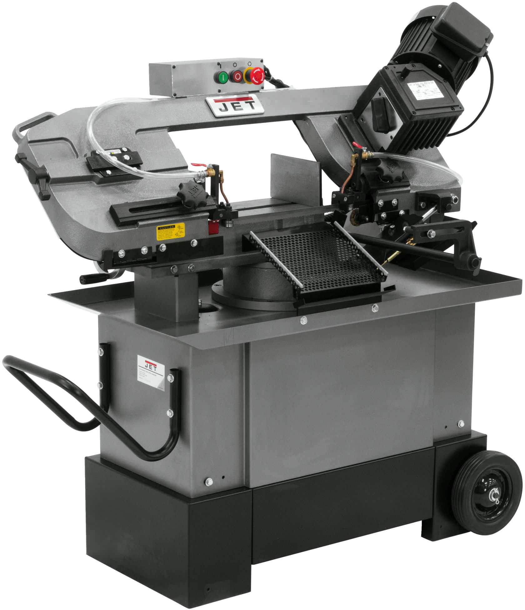 Jet 413452 HVBS-710G, 7" x 10-1/2" Horizontal/Vertical Mitering Geared Head Bandsaw