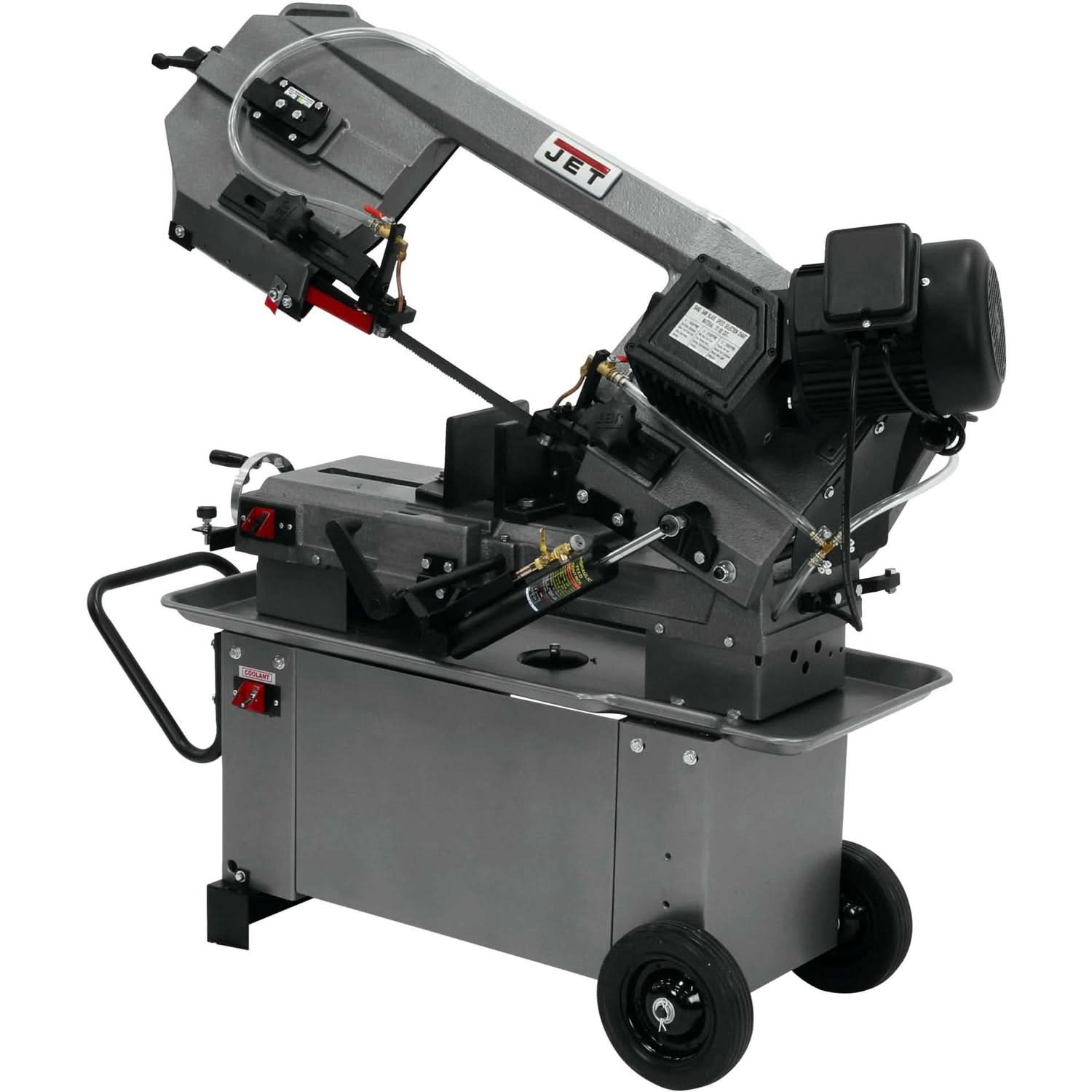 Jet 413460 HBS-812G, 8" x 12" Horizontal/Vertical Geared Head Bandsaw