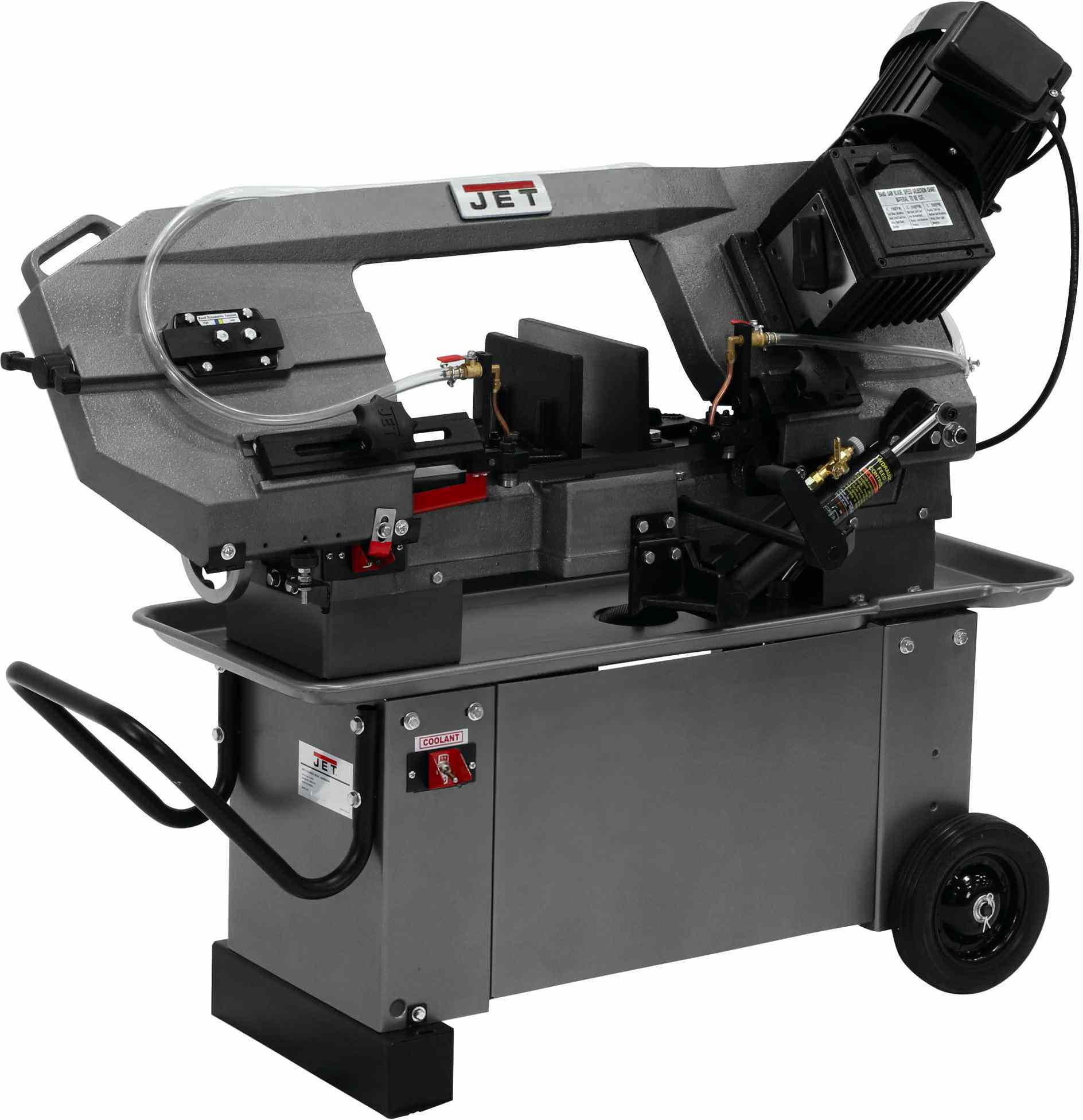 Jet 413460 HBS-812G, 8" x 12" Horizontal/Vertical Geared Head Bandsaw