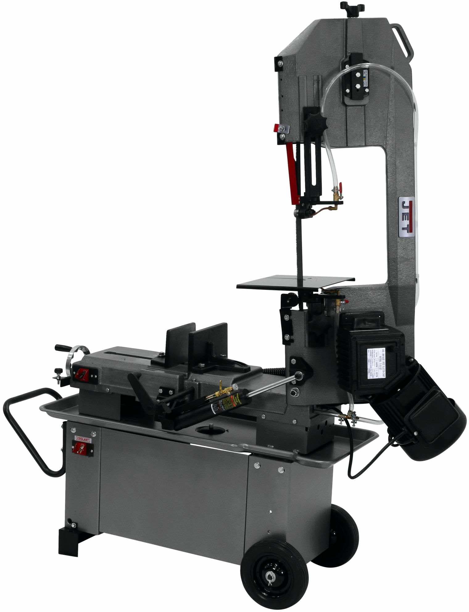 Jet 413460 HBS-812G, 8" x 12" Horizontal/Vertical Geared Head Bandsaw