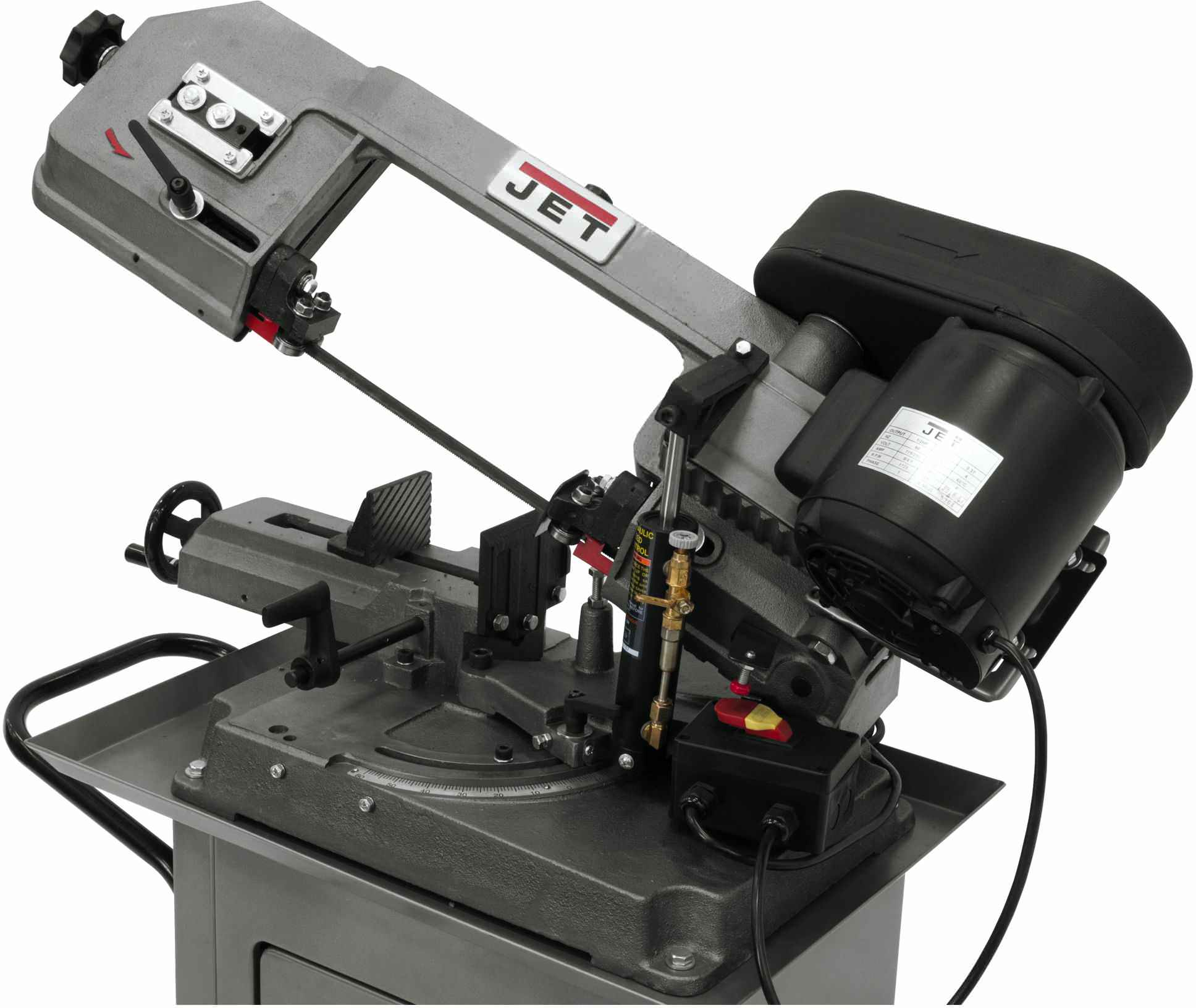 Jet 414457 HBS-56S, 5" x 6" Horizontal Mitering Bandsaw