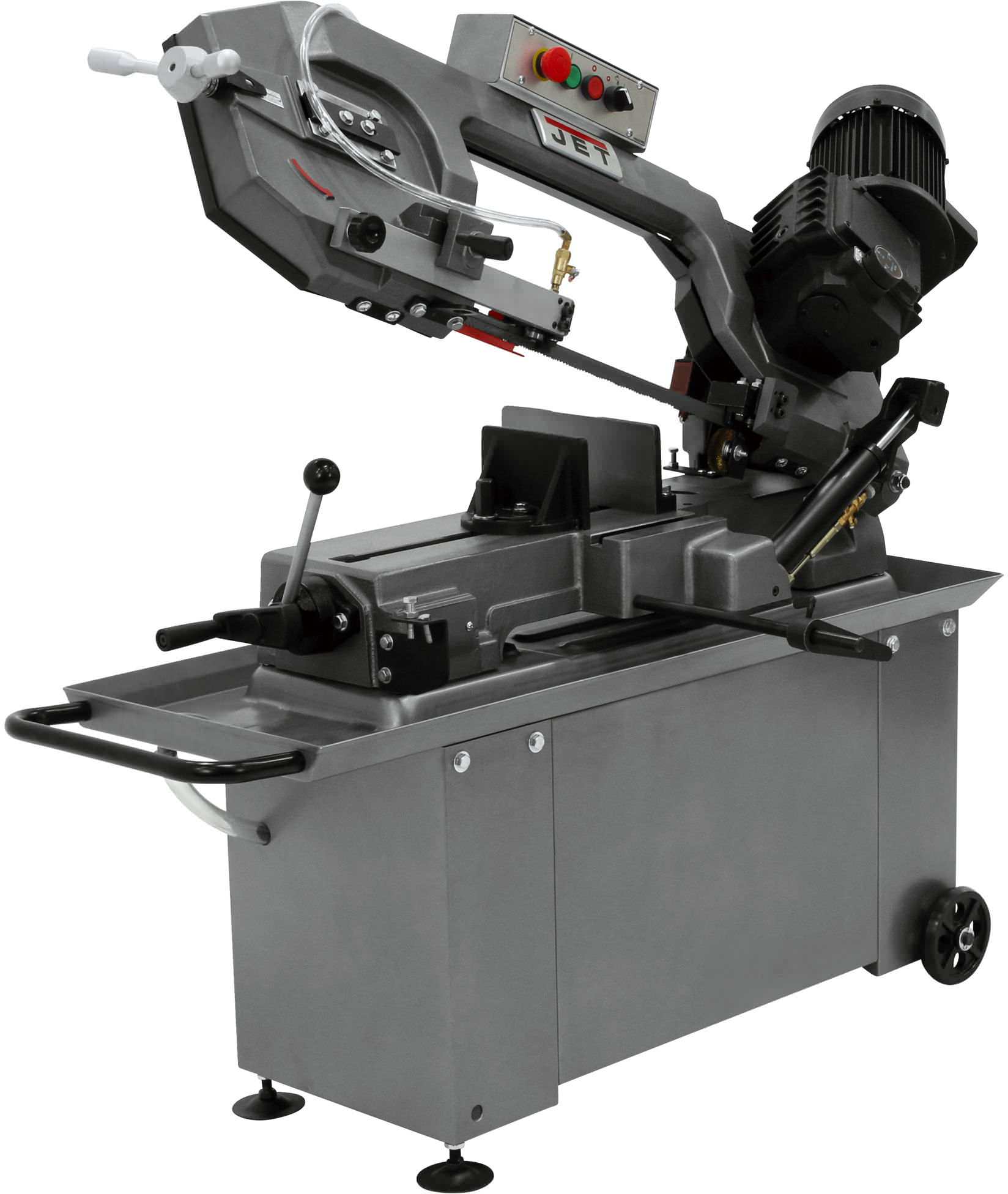 Jet 414466 HBS-814GH, 8" x 14" Horizontal Geared Head Bandsaw