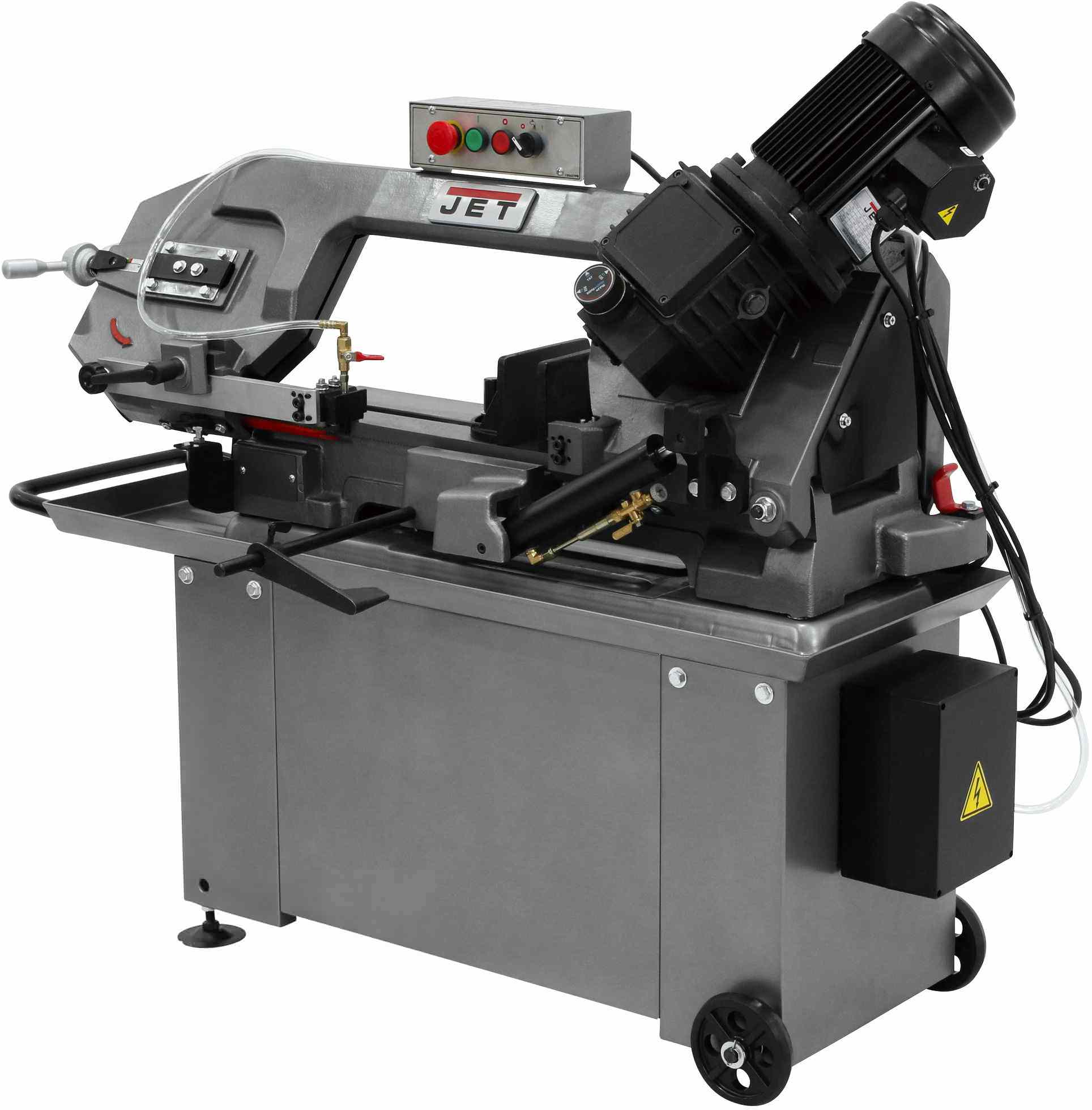 Jet 414466 HBS-814GH, 8" x 14" Horizontal Geared Head Bandsaw