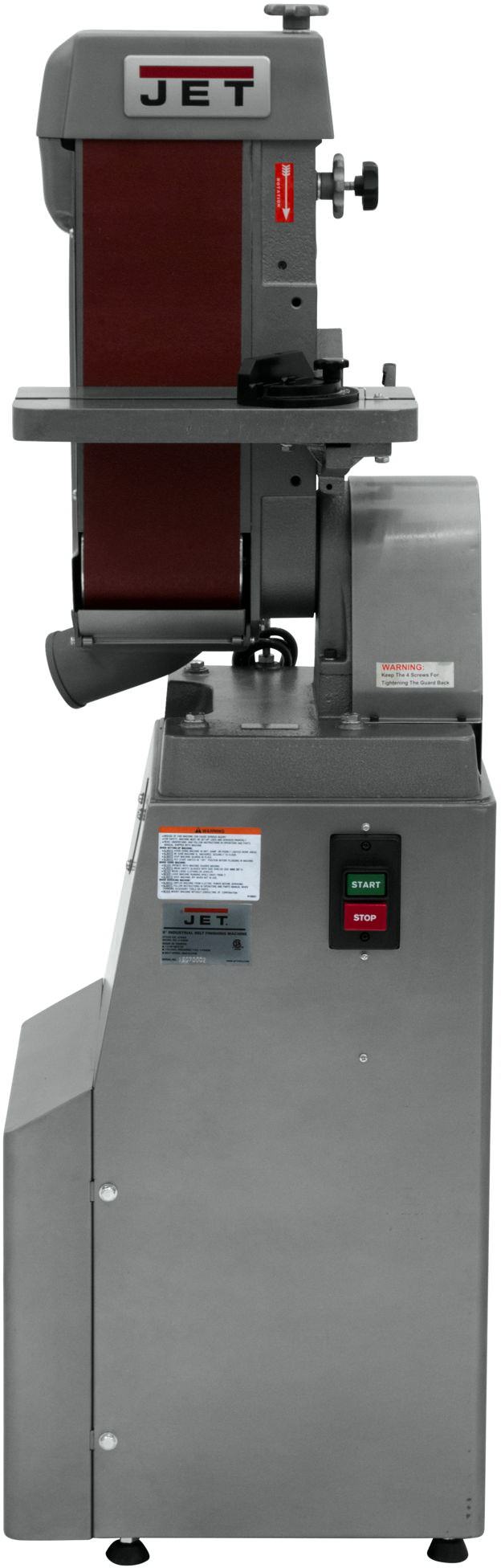 Jet 414600 J-4300A, 6 x 48 Industrial Belt Finishing Machine 1Ph