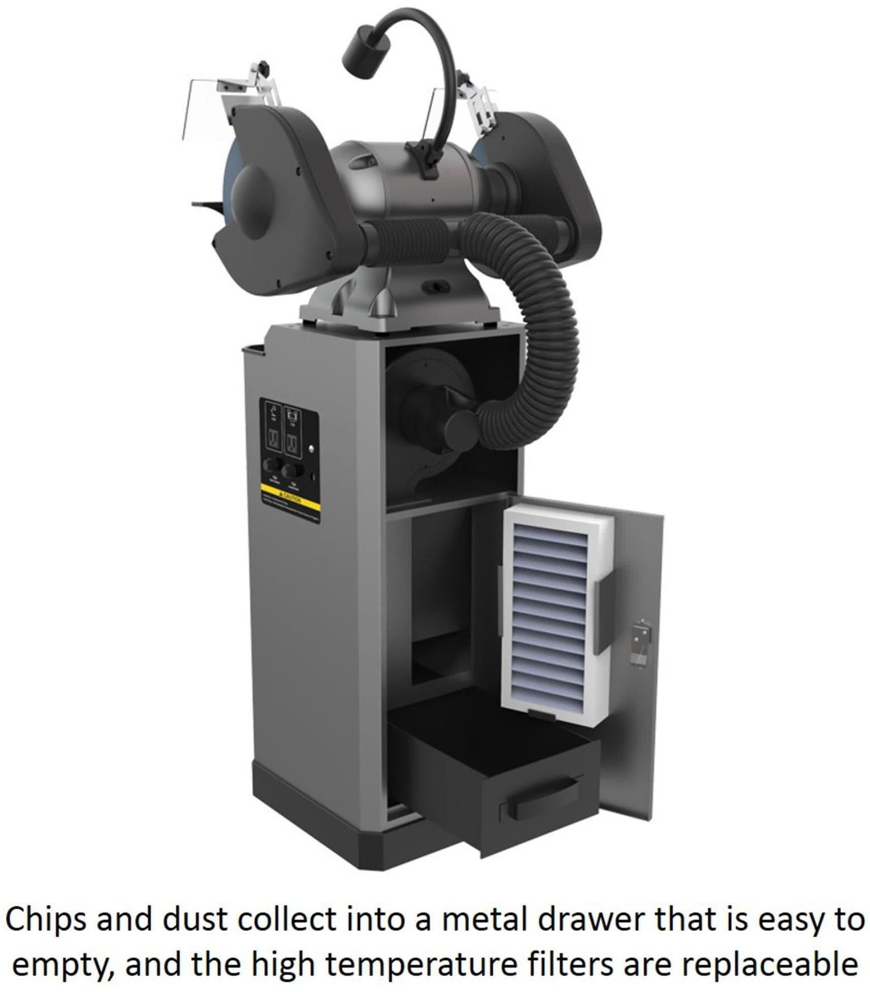Jet 414800 JDCS-505, Metal Dust Collector Stand 115V – Tool Nut