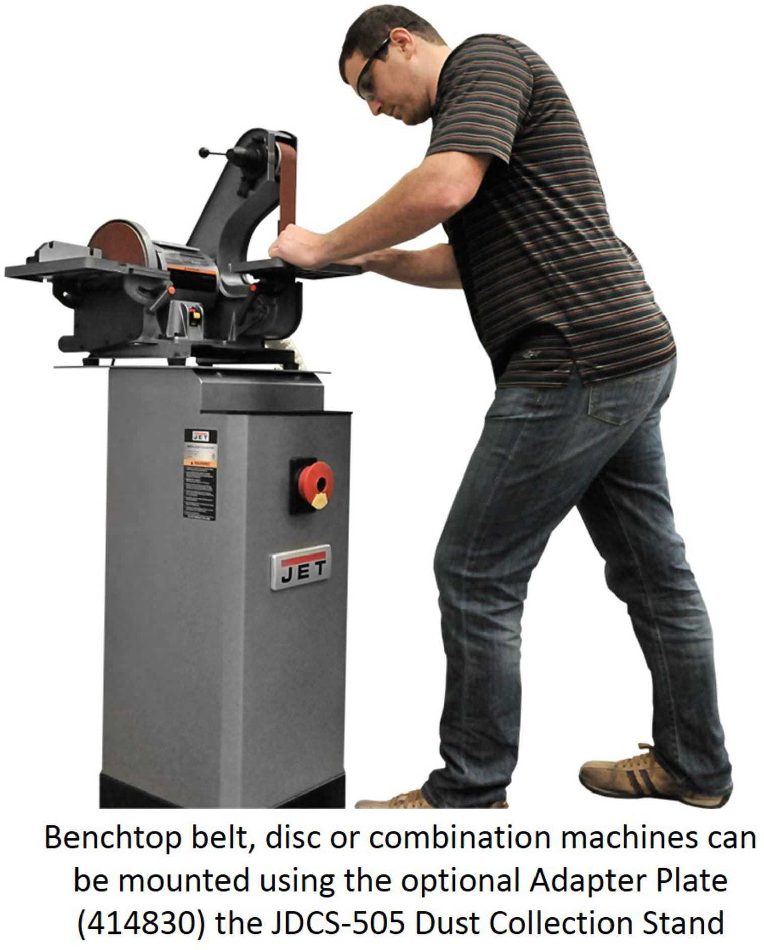 Jet 414800 JDCS-505, Metal Dust Collector Stand 115V