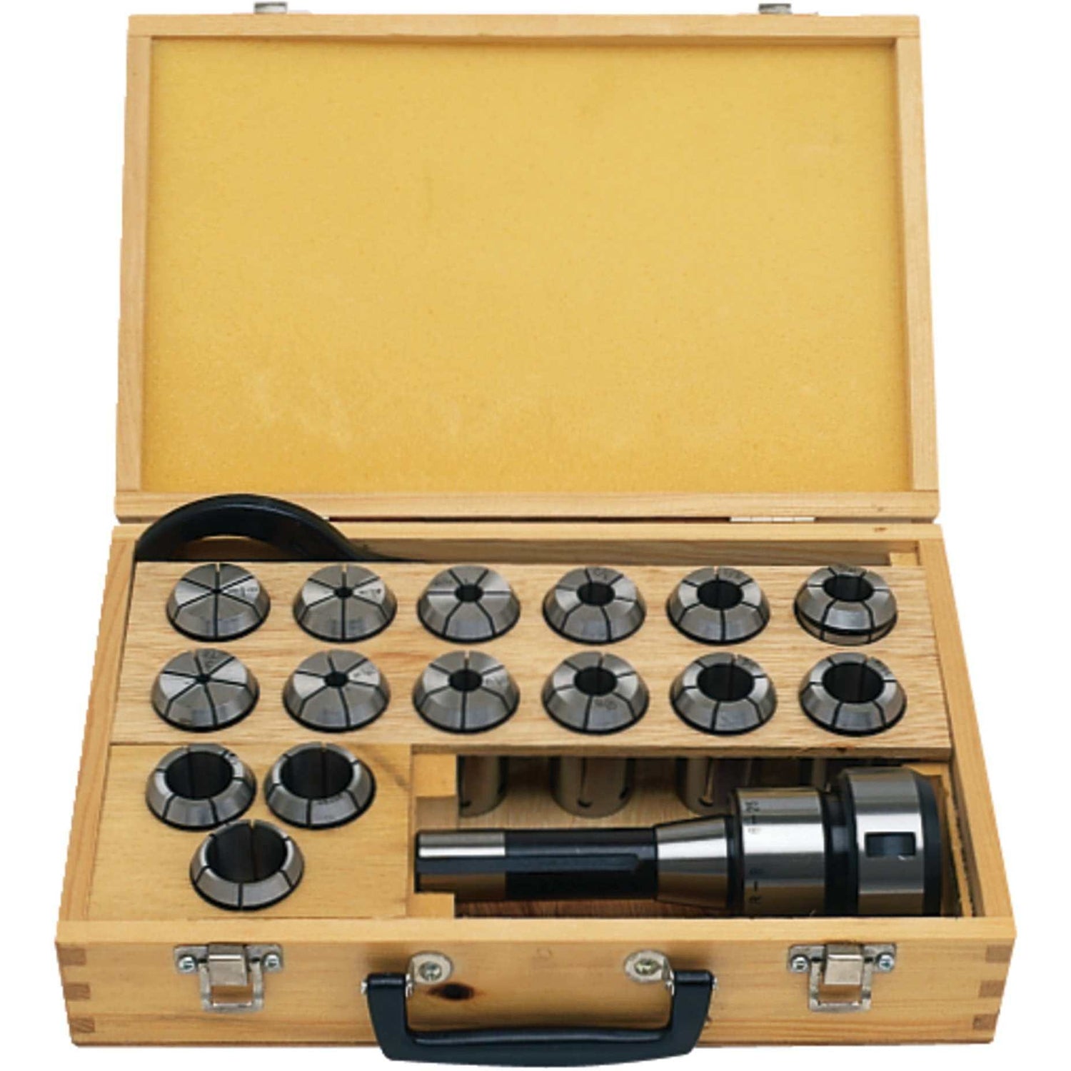 Jet 466001 CCS-1, R-8 Chuck And Collet Set