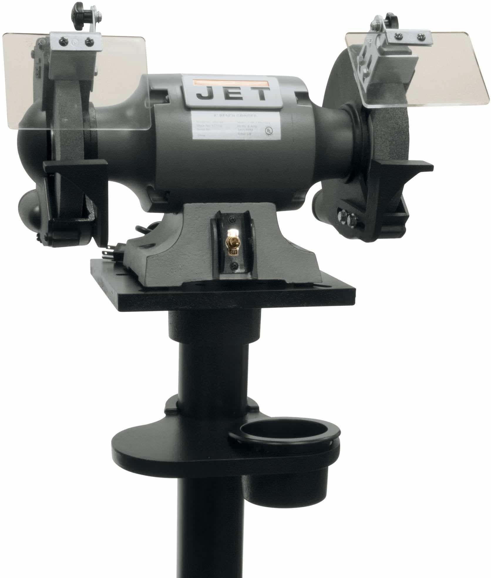 Jet 577103K JBG-10A, 10" Shop Bench Grinder and JPS-2A Stand