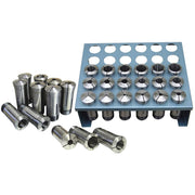 Jet 650016 Premium 35 Piece 5-C Collet Set With Rack (1/32Nd)