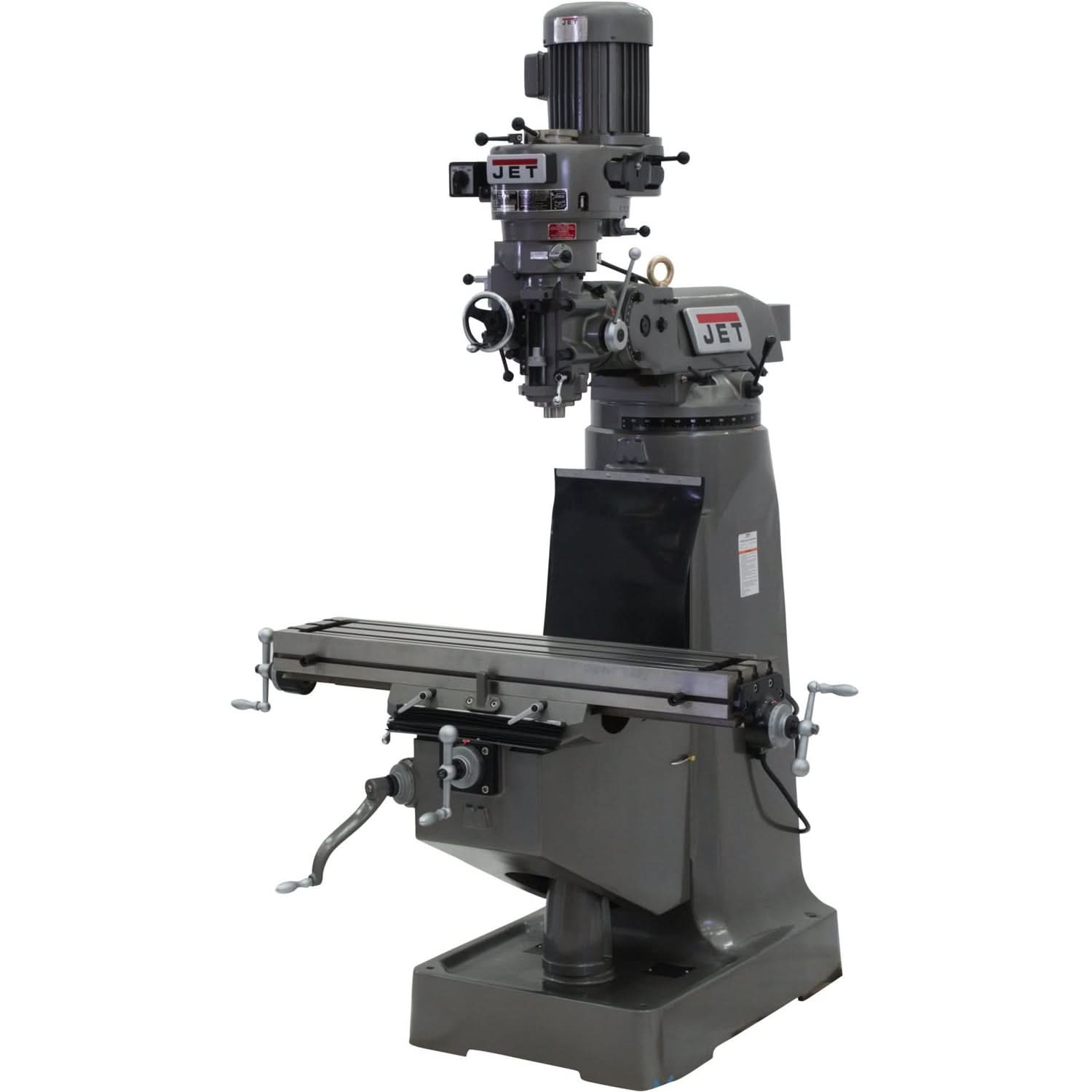 Jet 690095 JTM-2 Mill With 3-Axis ACU-RITE 200S DRO (Knee) With X-Axis Powerfeed