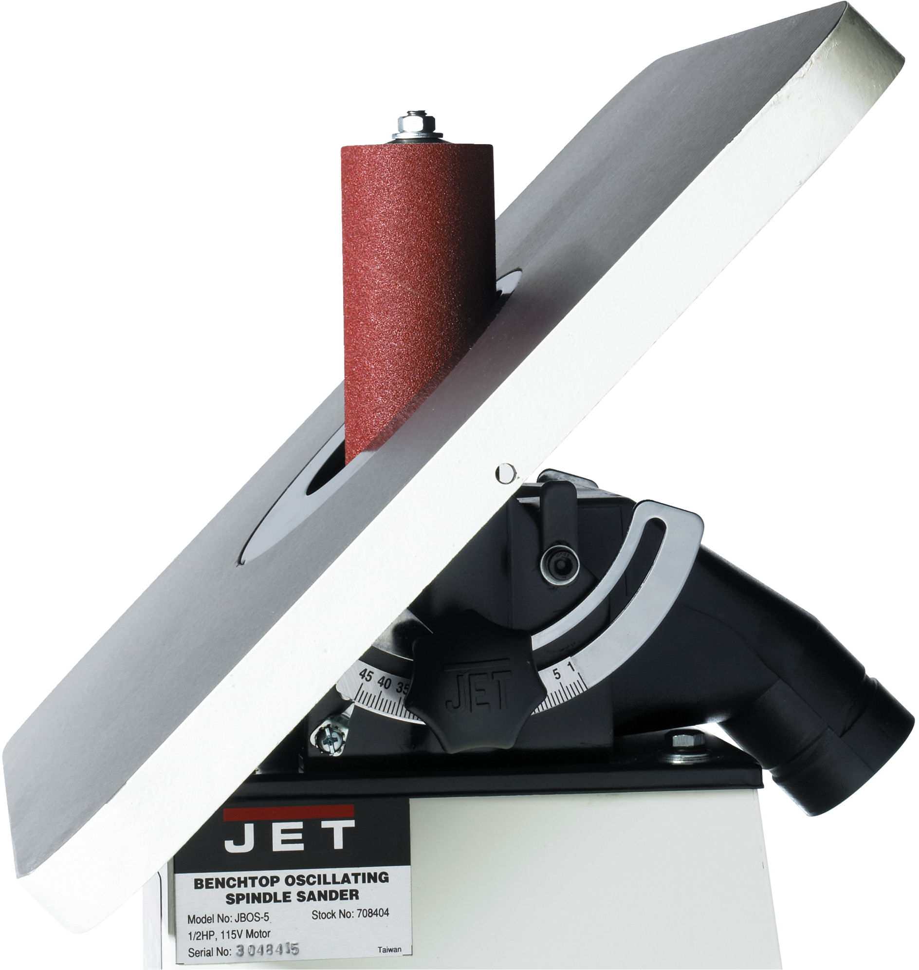 Jet 708404 JBOS-5, Benchtop Oscillating Spindle Sander, 1/2HP, 1Ph 115V