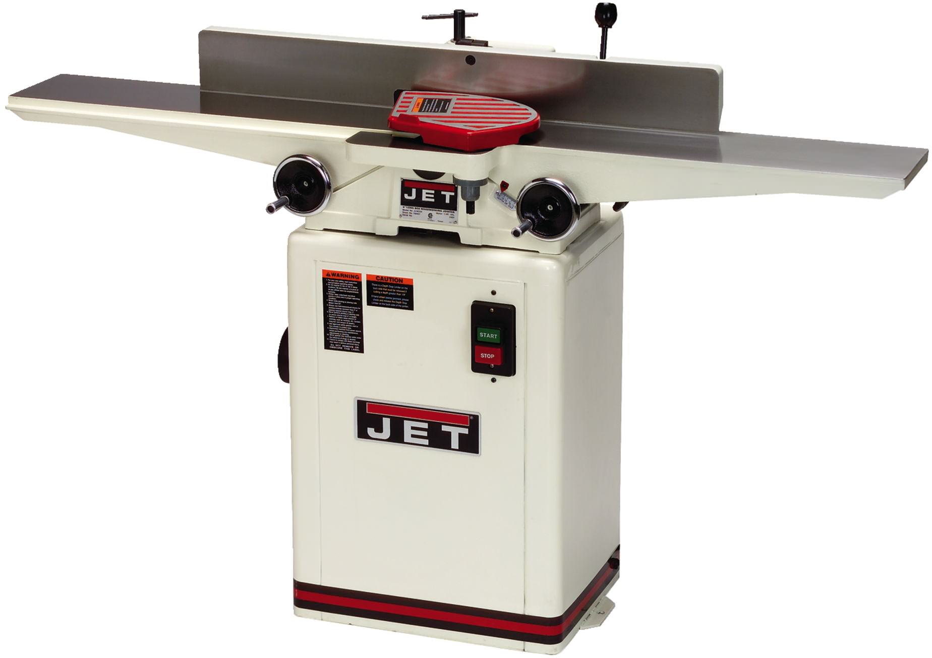 Jet 708457DXK JJ-6CSDX, 6" Deluxe Jointer with QS Knives