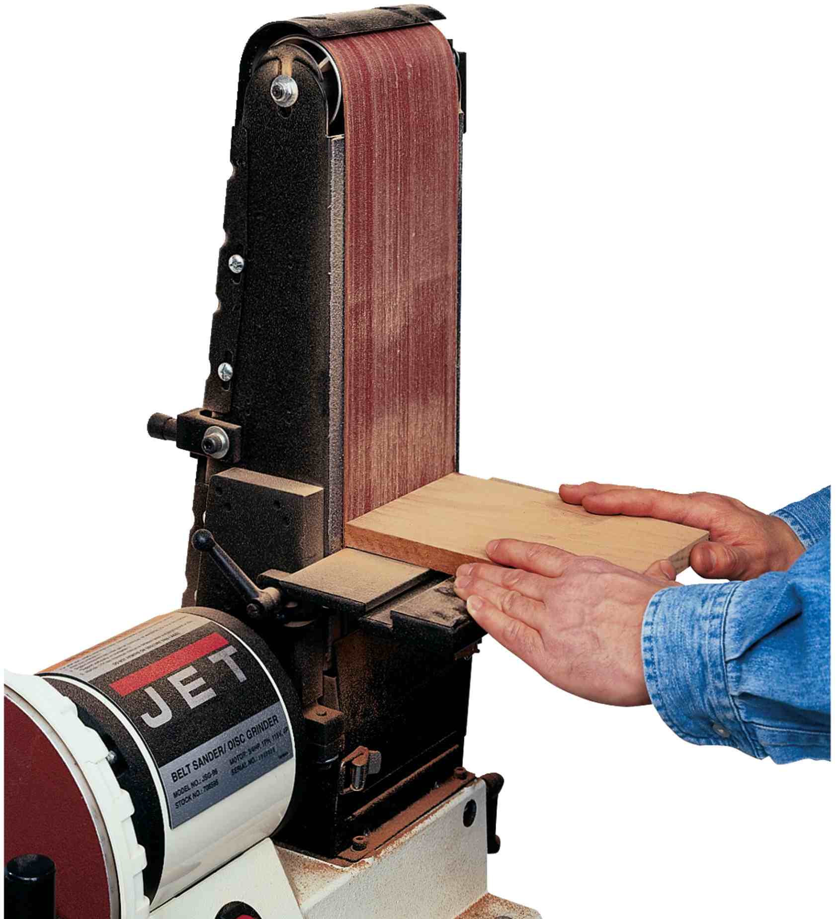 Jet 708595 JSG-96, Benchtop 6" x 48" Belt / 9" Disc Sander, 3/4HP 1Ph, 115V