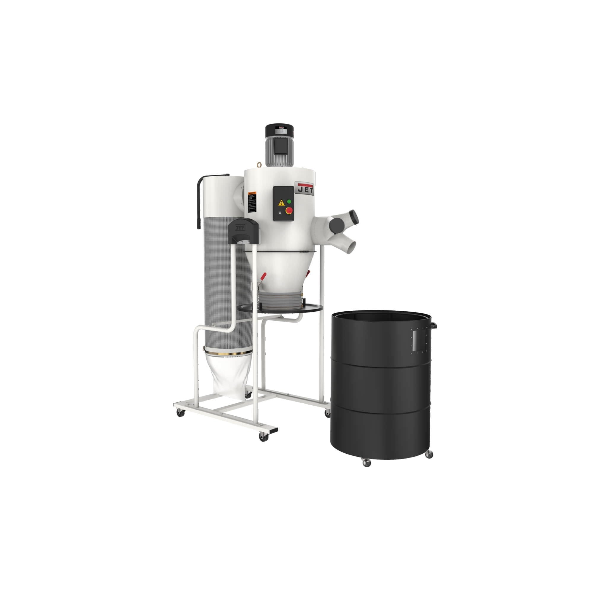 Jet 717530K JCDC-3 Cyclone Dust Collector Kit, 3HP, 230V