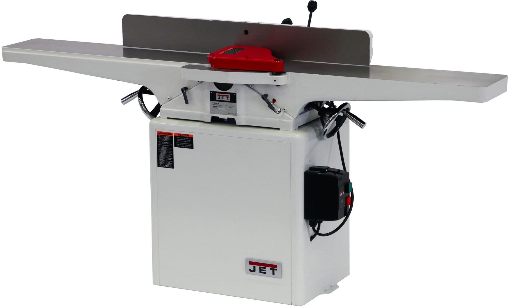 Jet 718200K JWJ-8CS, 8" Closed Stand Jointer, 2HP, 1PH, 230V